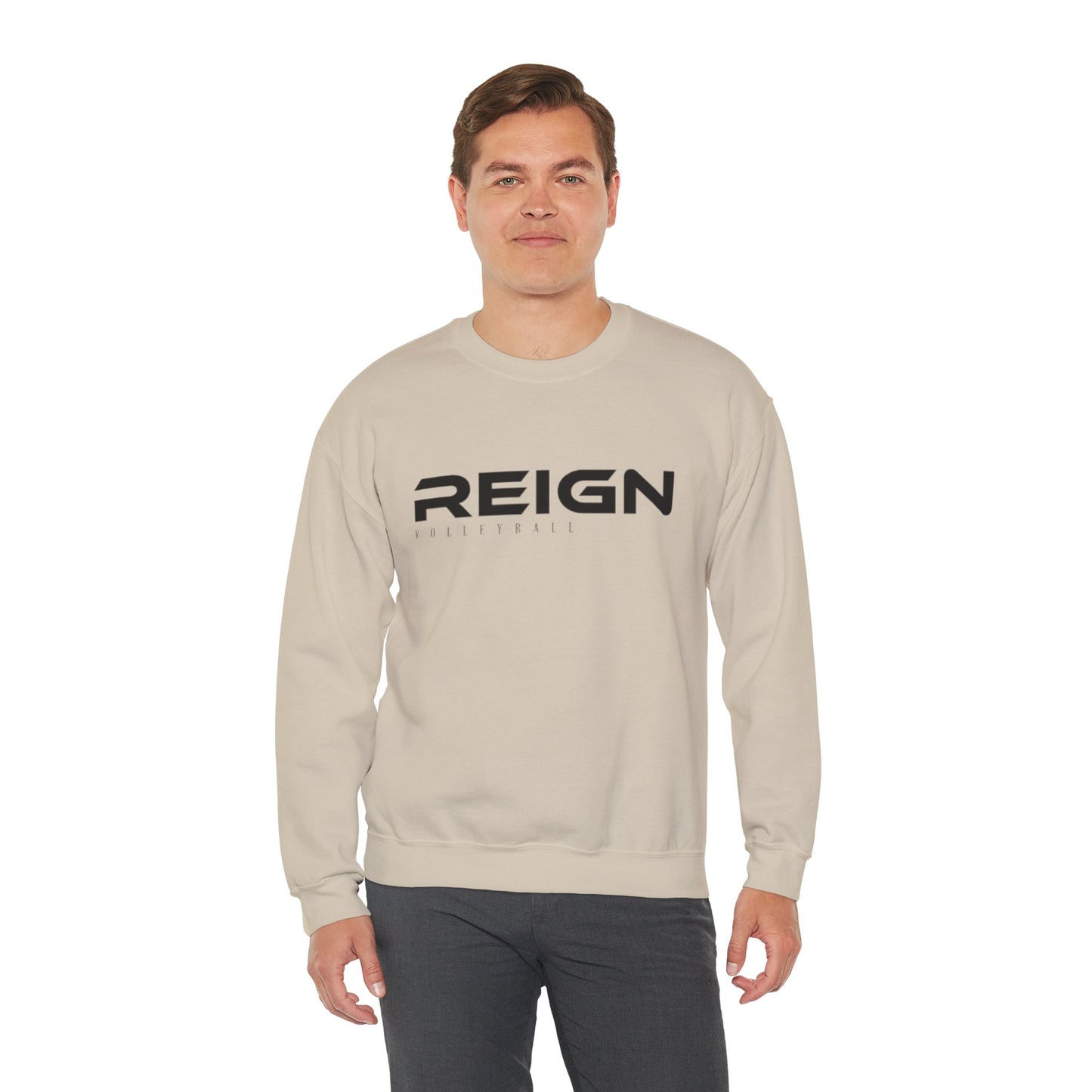 Volleyball - Customizable Volleyball Design Sweatshirt, Parents Fans, Unisex Crewneck Jumper, Quality Sports Apparel, Volleyball Gift