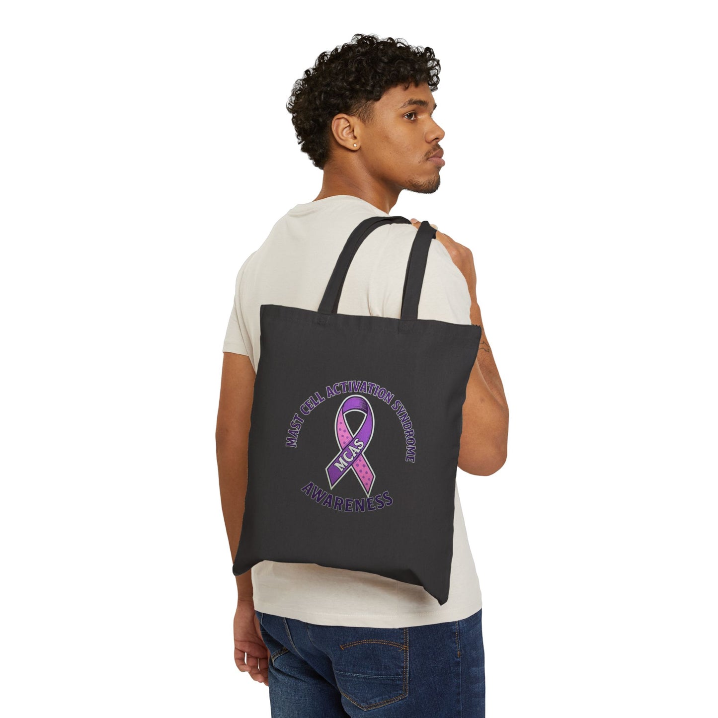 Mast Cell Activation Syndrome Awareness Ribbon Tote Bag