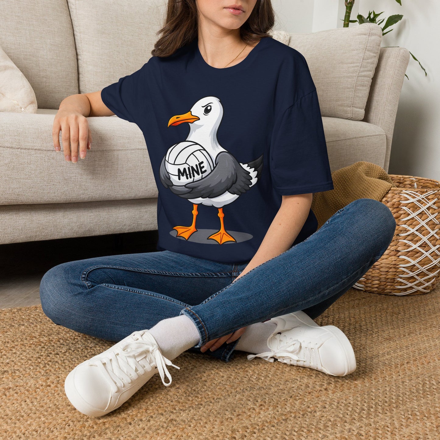 MINE Volleyball Seagull Gildan Softstyle® T-Shirt