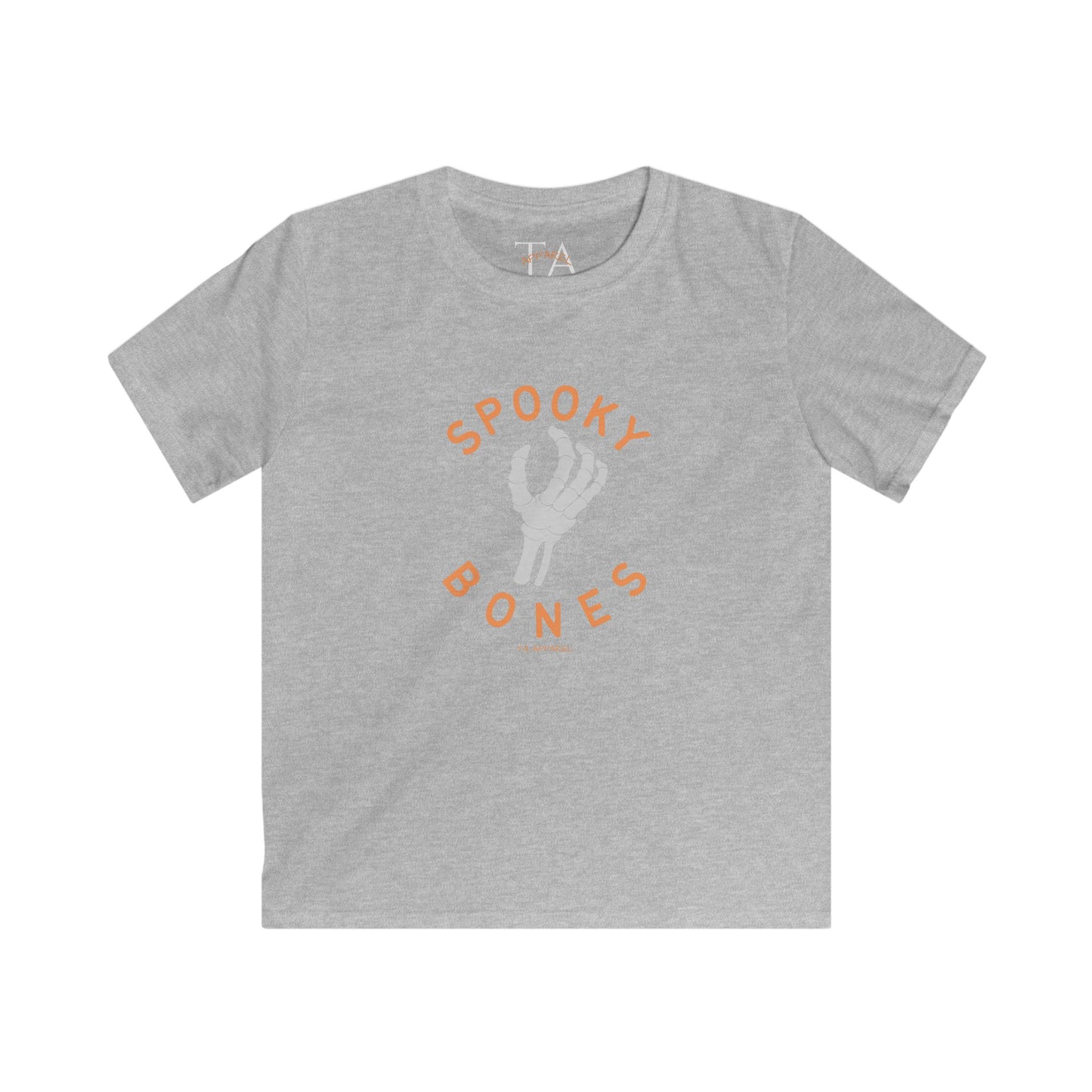 Halloween Spooky Bones Kids Tee - Halloween Shirt