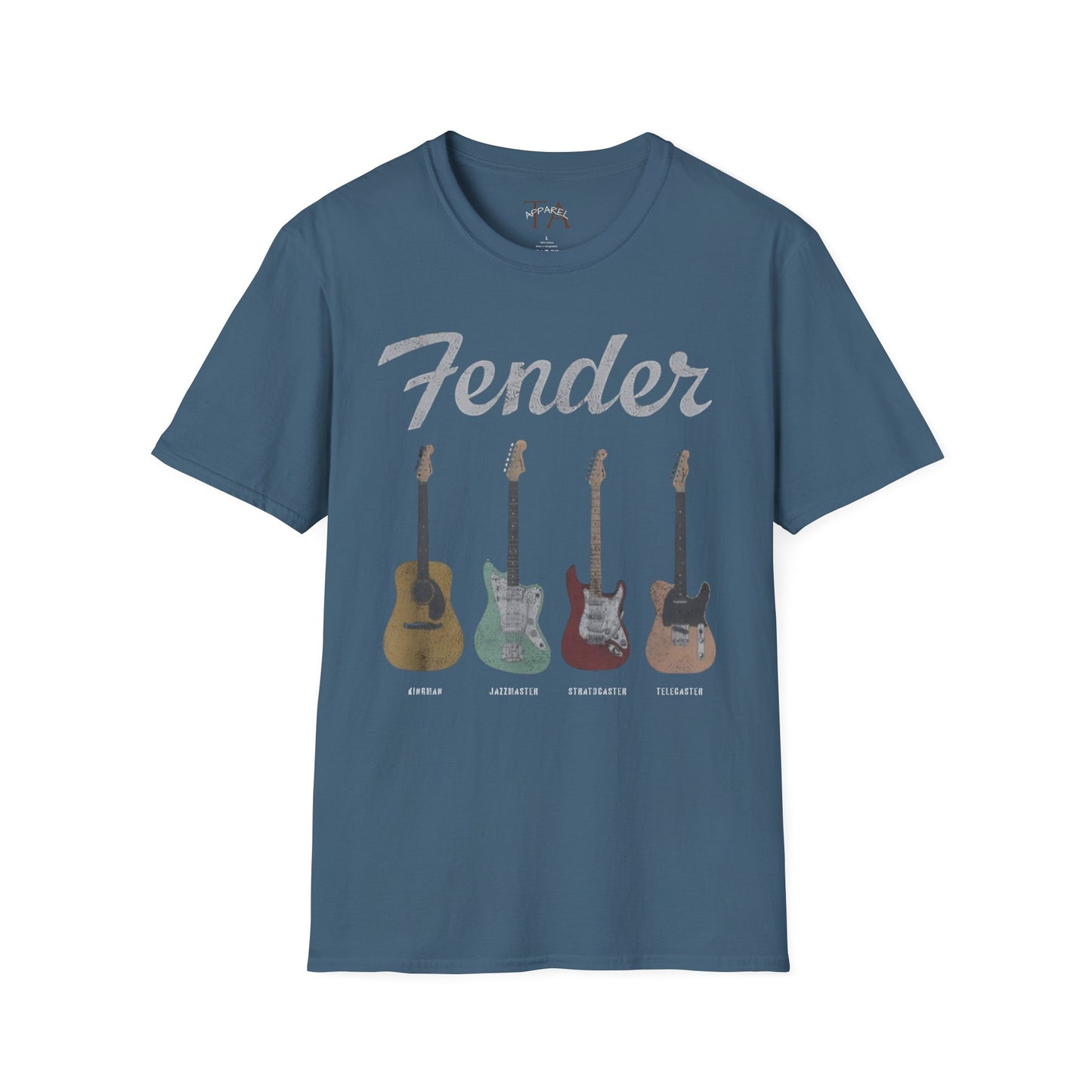 Guitar Lovers T-Shirt - Vintage Style Rock Band Tee