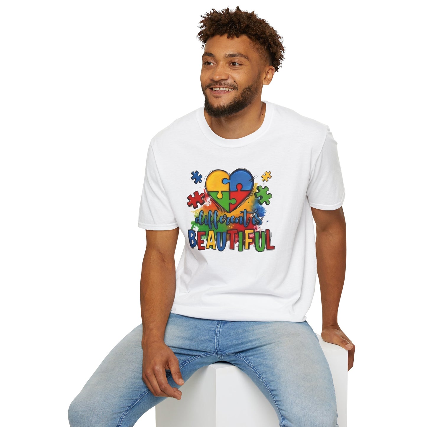 Autism Awareness Different is Beautiful T-Shirt