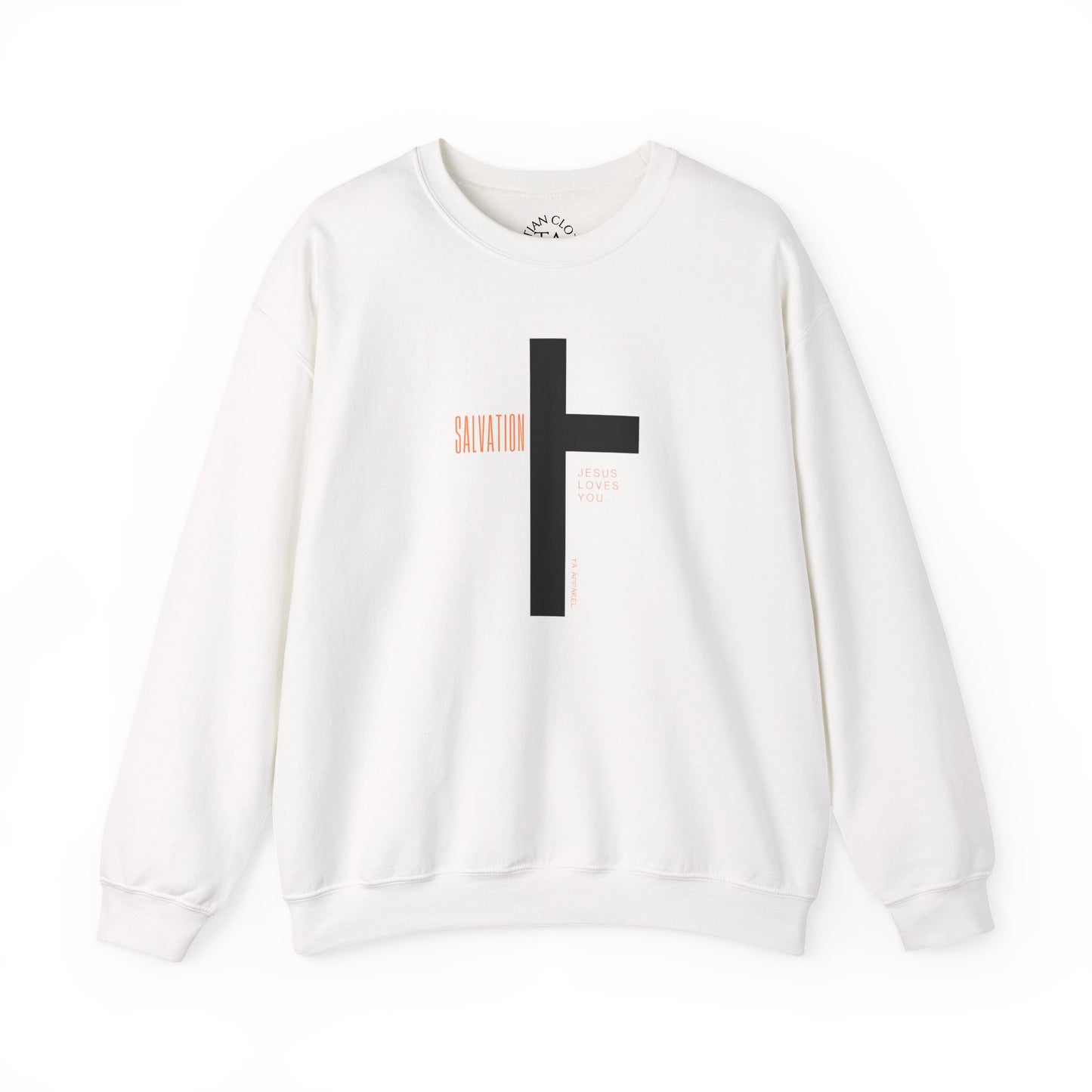 Faith Inspired Salvation Cross Sweatshirt