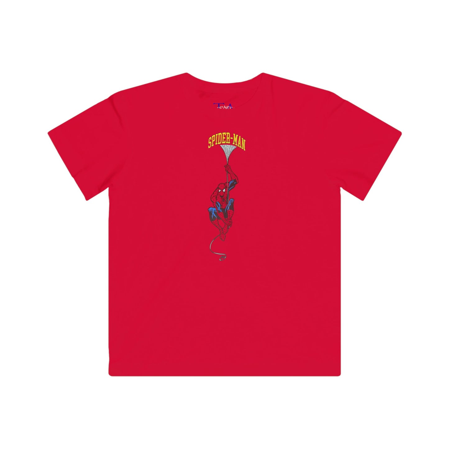 Kids Spider-Man Kids Fine Jersey Tee, Customizable Superhero Shirt, Children's T-Shirt, Birthday Gift, Comic Book Apparel, Playtime Wear