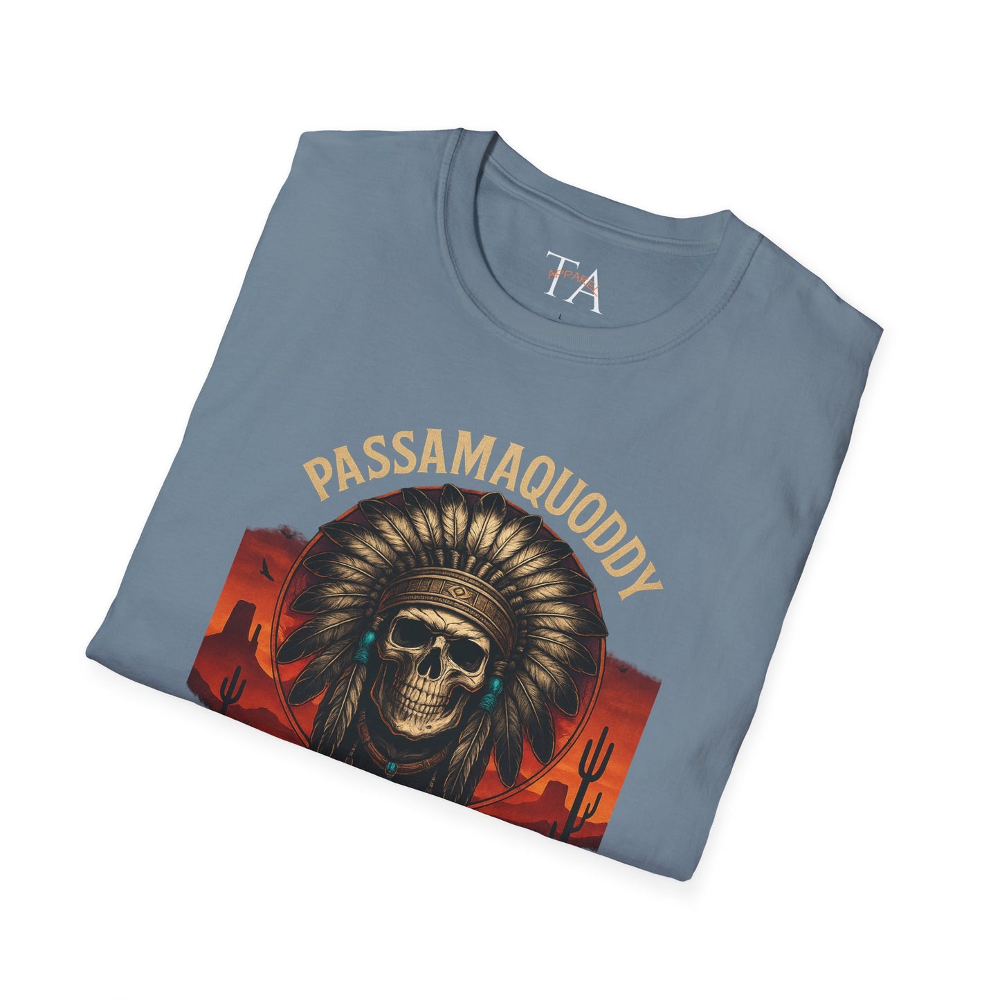 Tribal Graphic T-Shirt - Passamaquoddy Tribe Design10, Gift for Adventurers