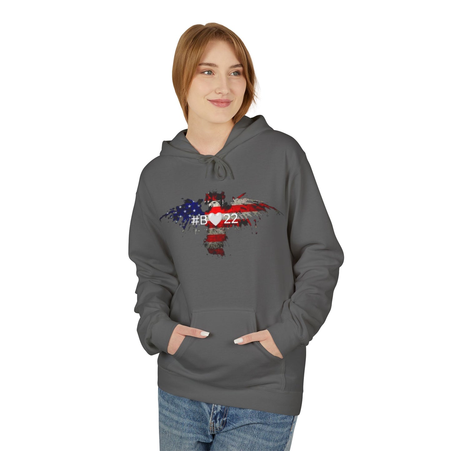 #B🤍22 Veterans Lives Matter Unisex - Fleece Hoodie
