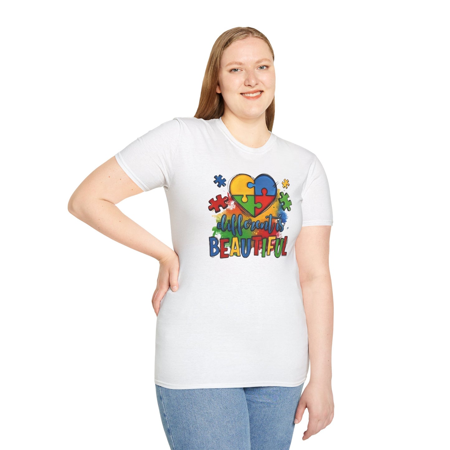 Autism Awareness Different is Beautiful T-Shirt