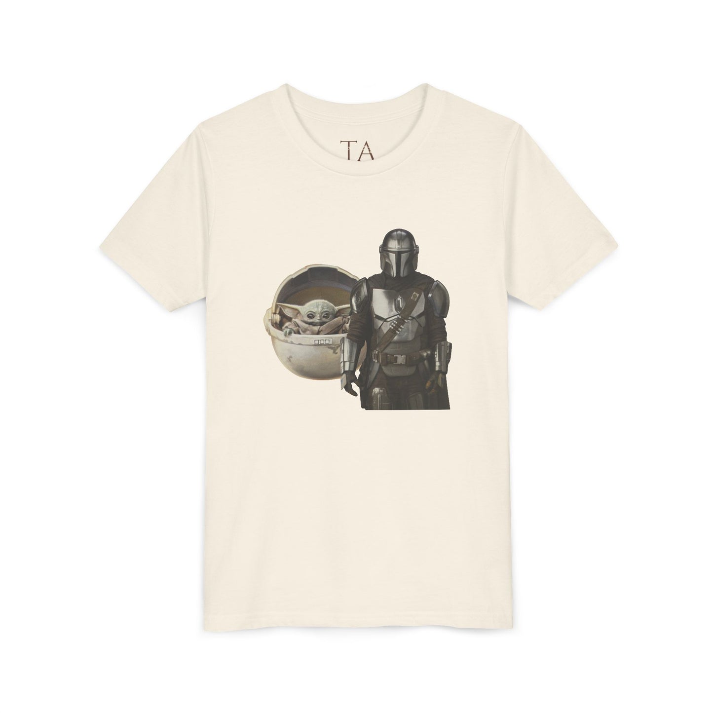 Kids Star Wars Inspired Youth Tee, Mandalorian T-Shirt, Grogu Shirt, Galaxy Adventure, Kids Summer Outfit, Birthday Gift