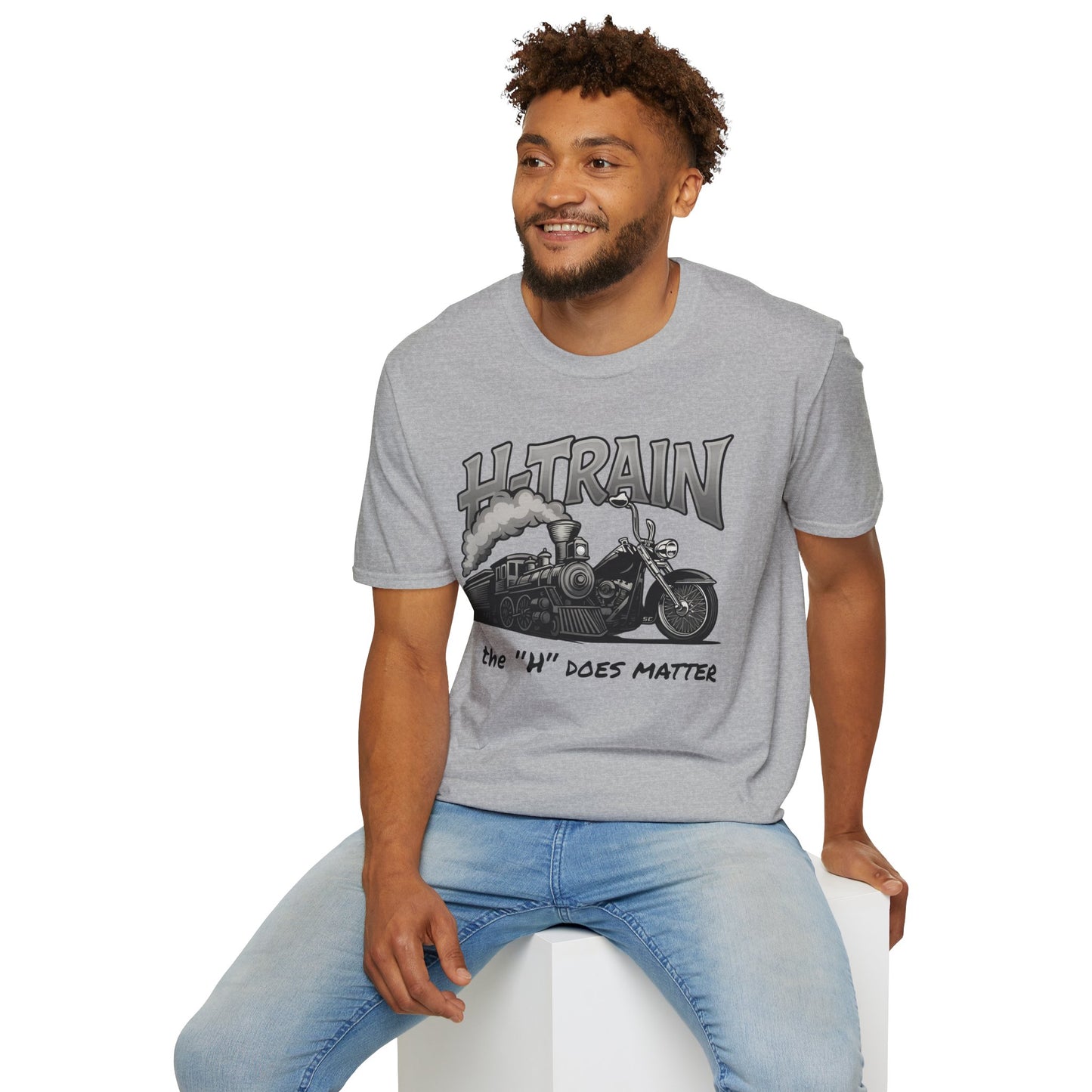 H-Train Vintage Unisex T-Shirt | Cool Gifts for Motorcycle Lovers