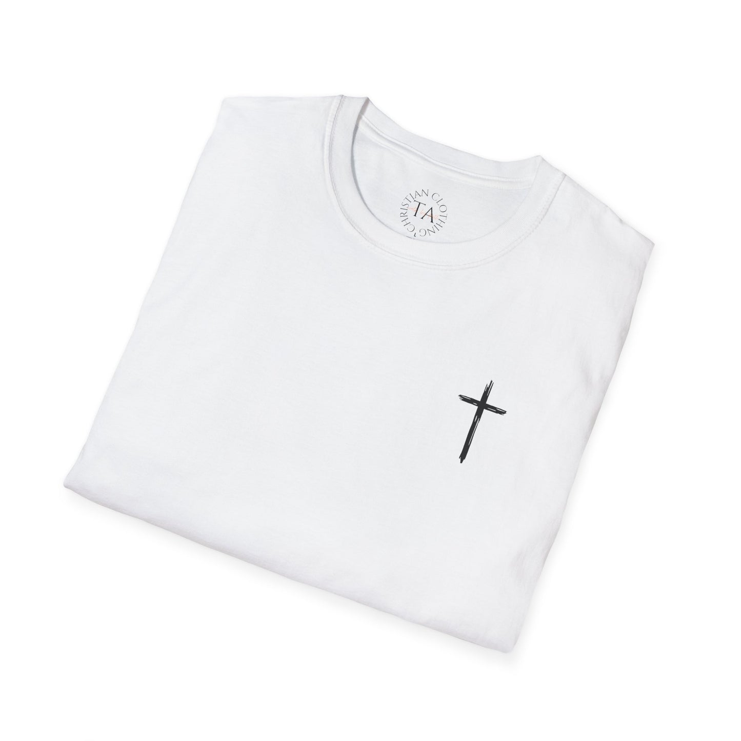 Faith Inspired Unisex Softstyle T-Shirt - 'BUT GOD' - Inspirational Gift for Believers