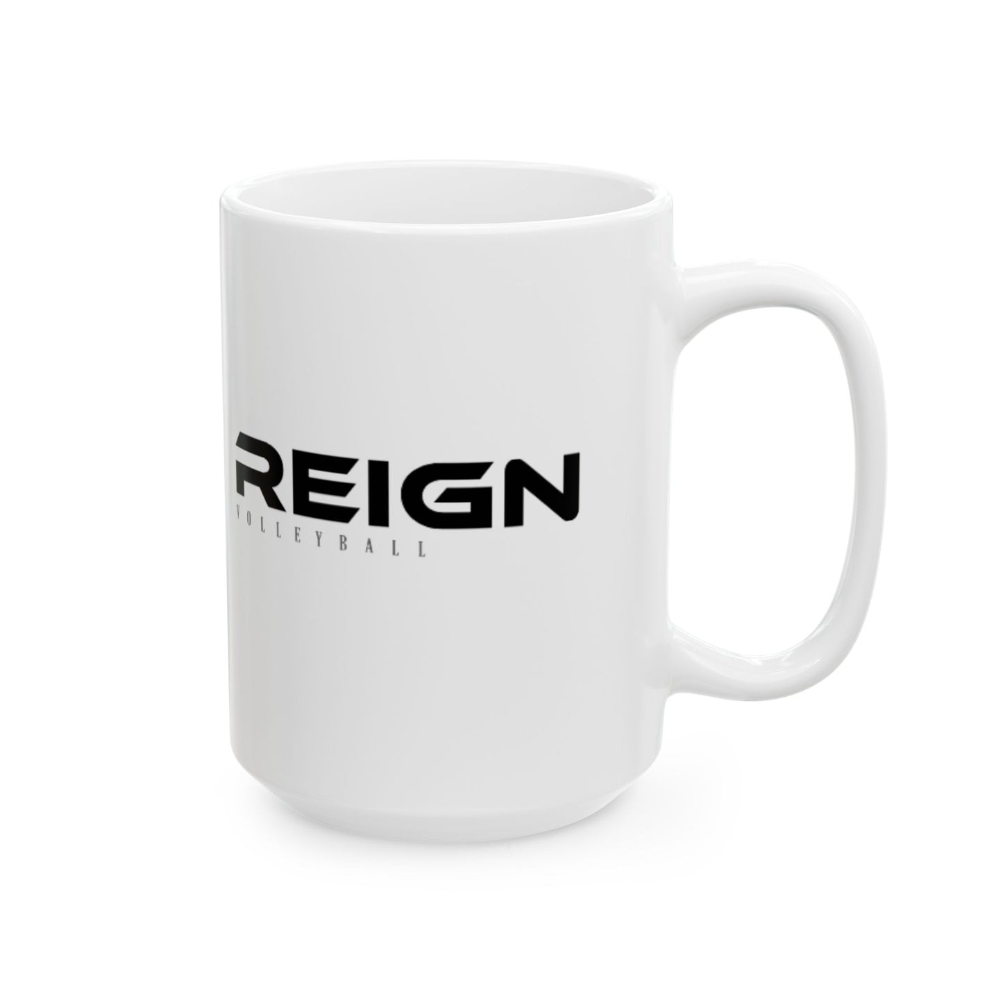 Reign Volleyball Ceramic Mug, Volleyball Gift, Sports Mug, Team Gift, Volleyball Fan Mug, Coach Gift, Volleyball Mom Mug