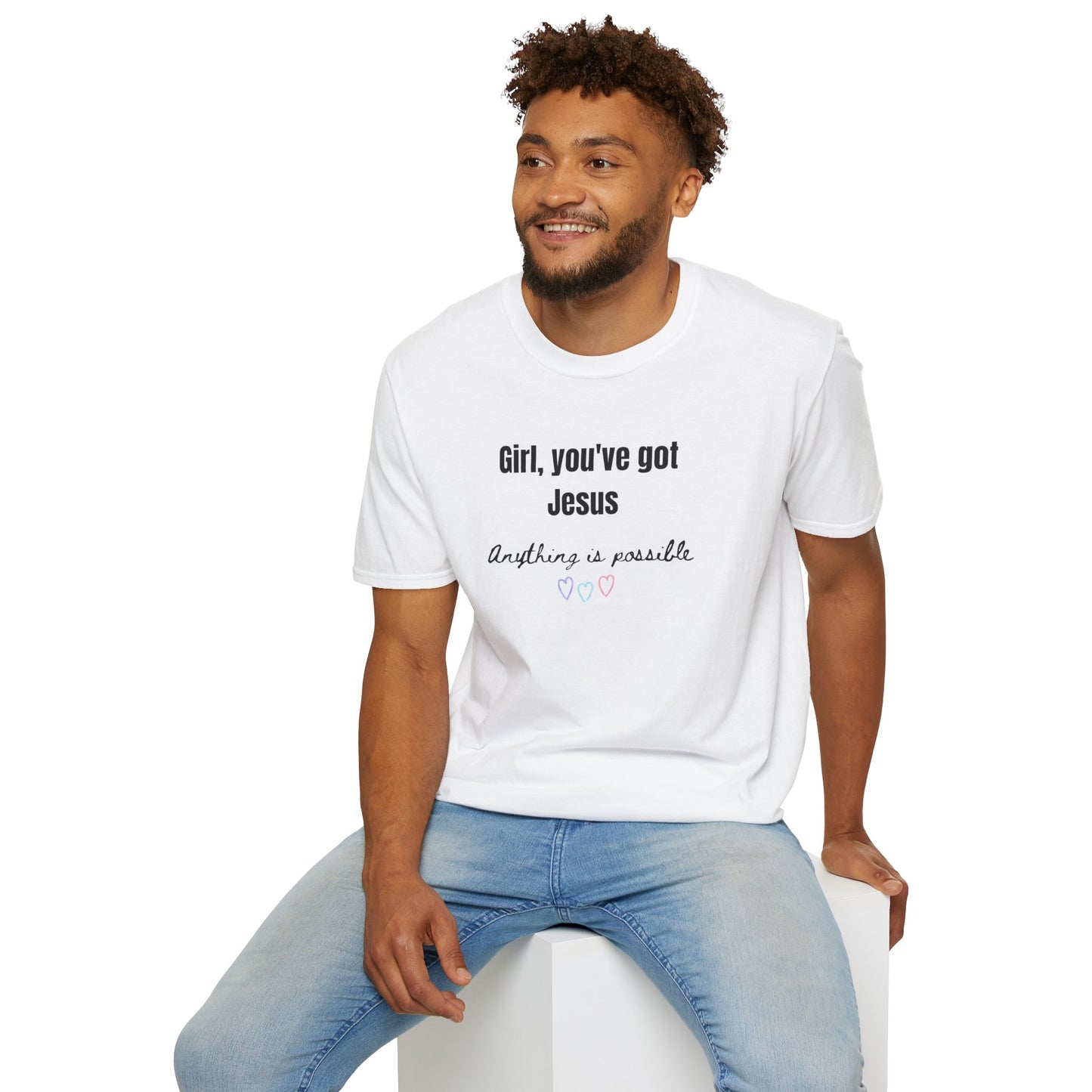 Faith Inspired Jesus T-Shirt Girl, You've got Jesus