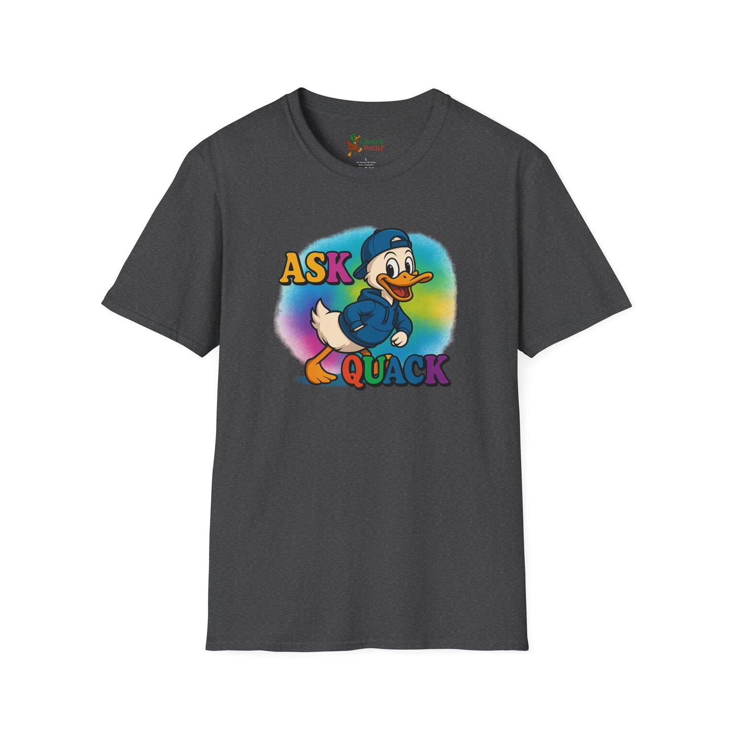 Ask Quack Quirky Duck Humor T-Shirt