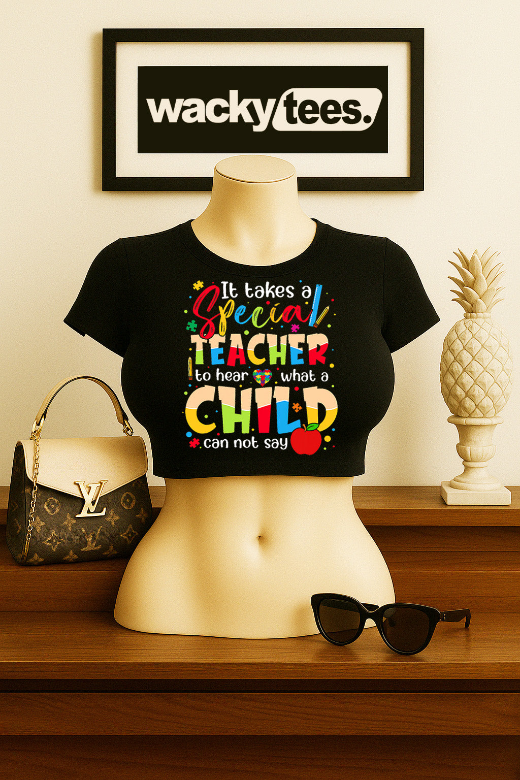 It Takes a Special Teacher to hear what a child cannot say Graphic Tee Shirt