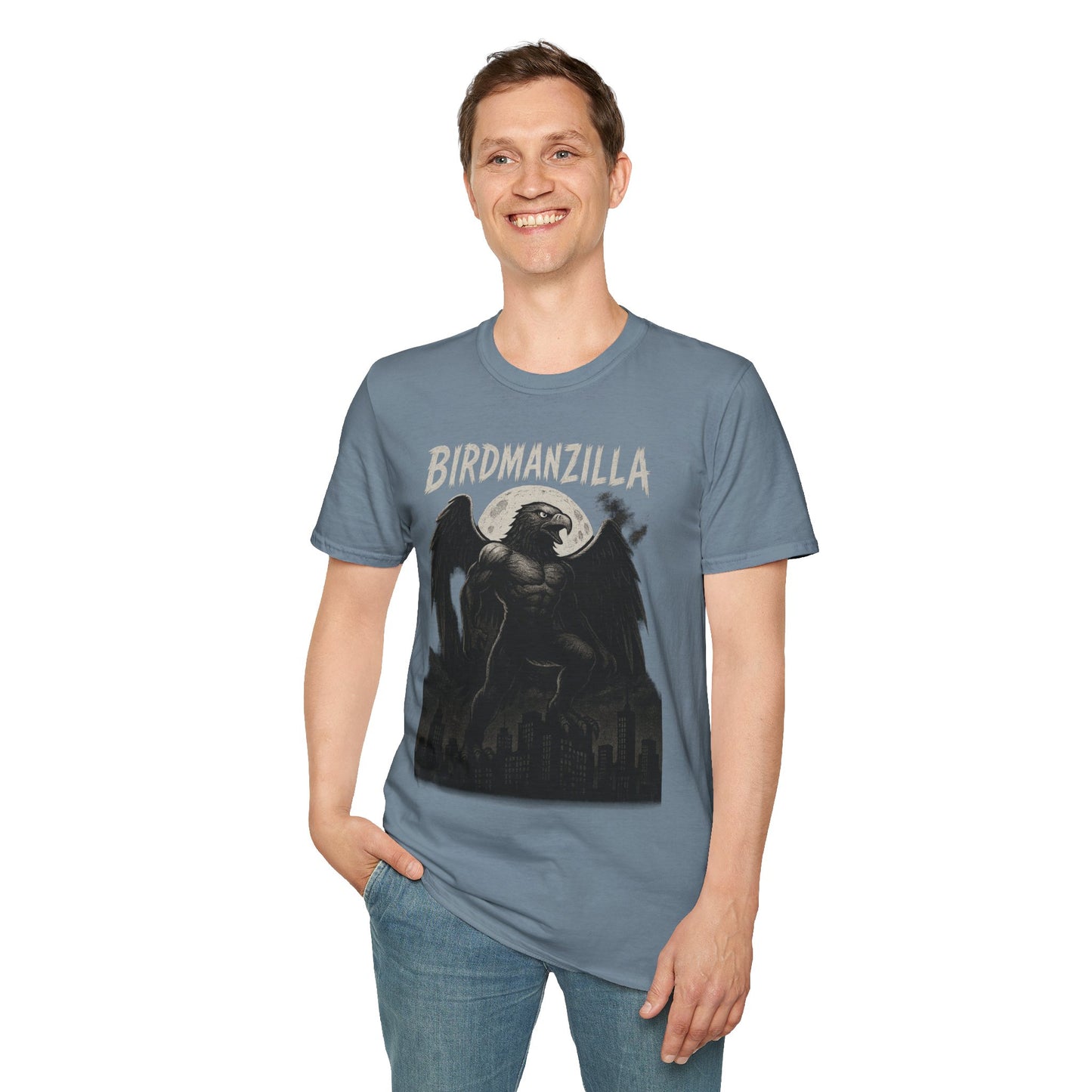Birdmanzilla Graphic Tee - Unisex T-Shirt, Casual Wear, Unique Gift, Men's Fashion