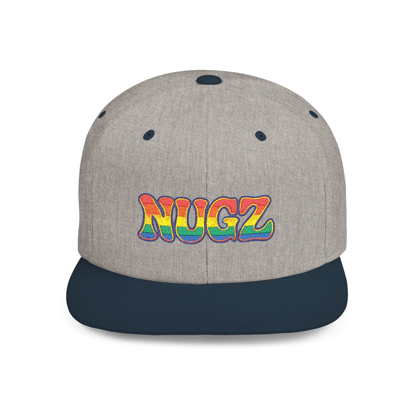 NUGZ Flat Bill Snapback | Trendy Festival Cap