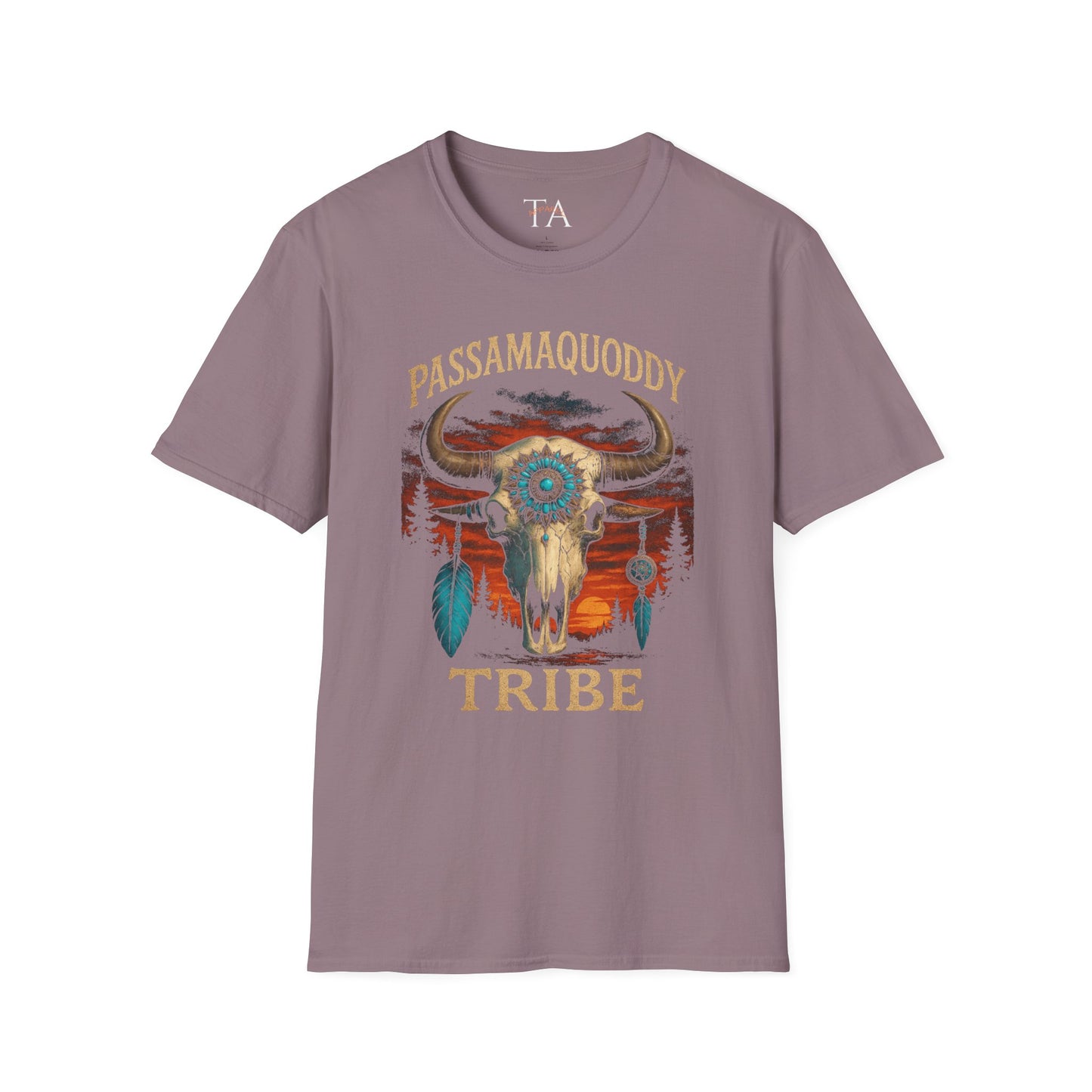 Tribal Graphic T-Shirt - Passamaquoddy Tribe Design3, Gift for Adventurers