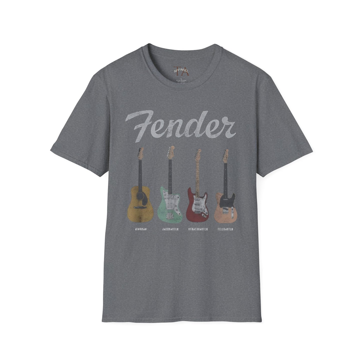 Guitar Lovers T-Shirt - Vintage Style Rock Band Tee