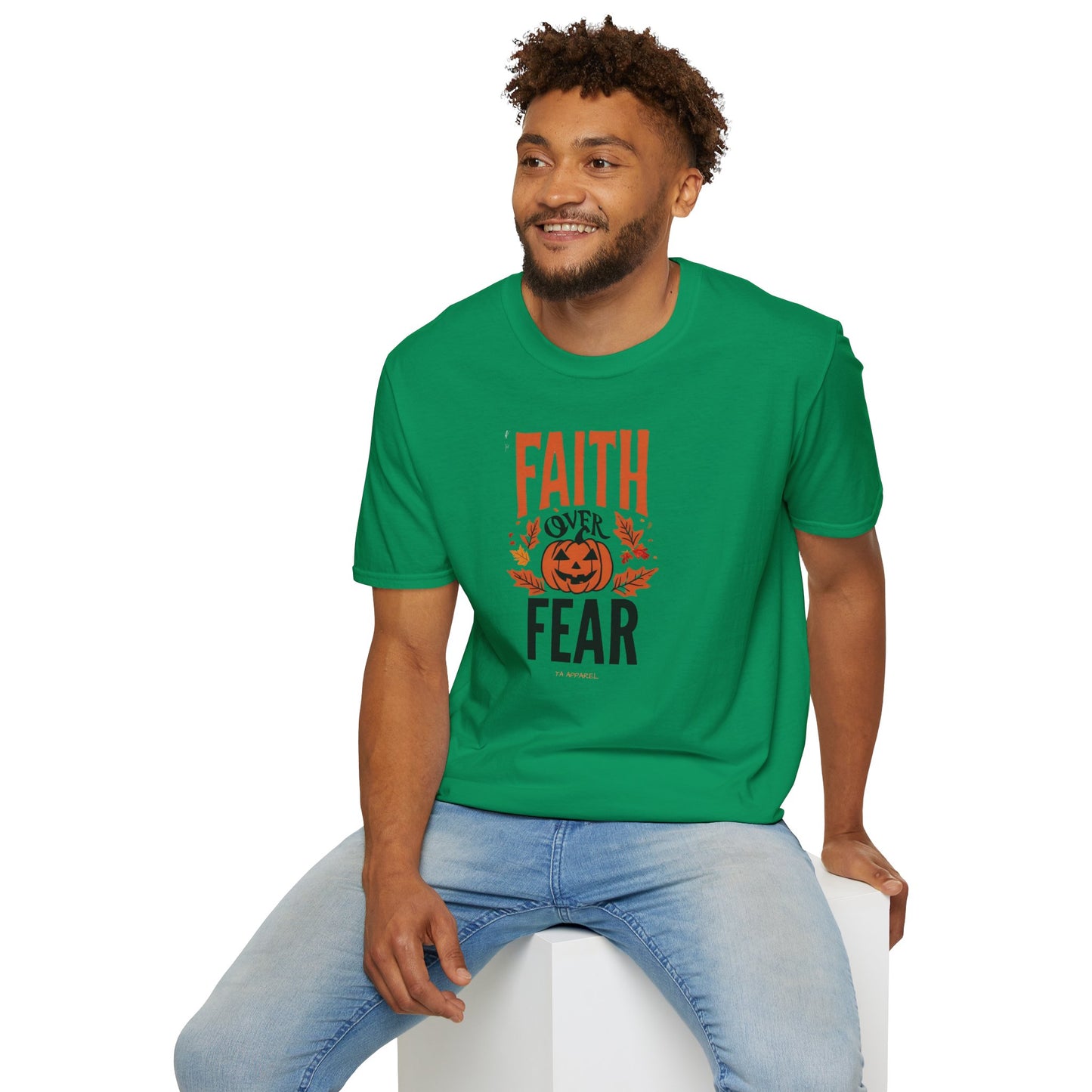 Faith Inspired Halloween T-Shirt "Faith Over Fear"