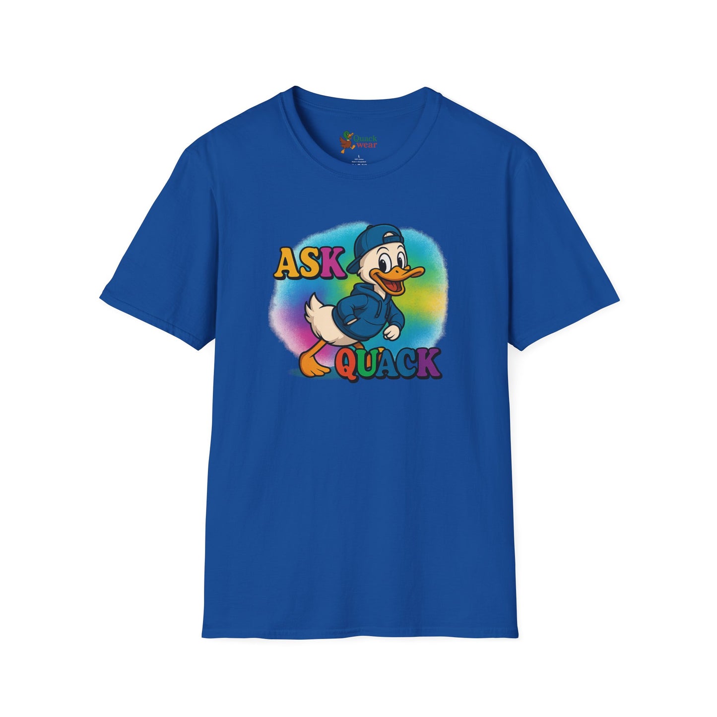 Ask Quack Quirky Duck Humor T-Shirt