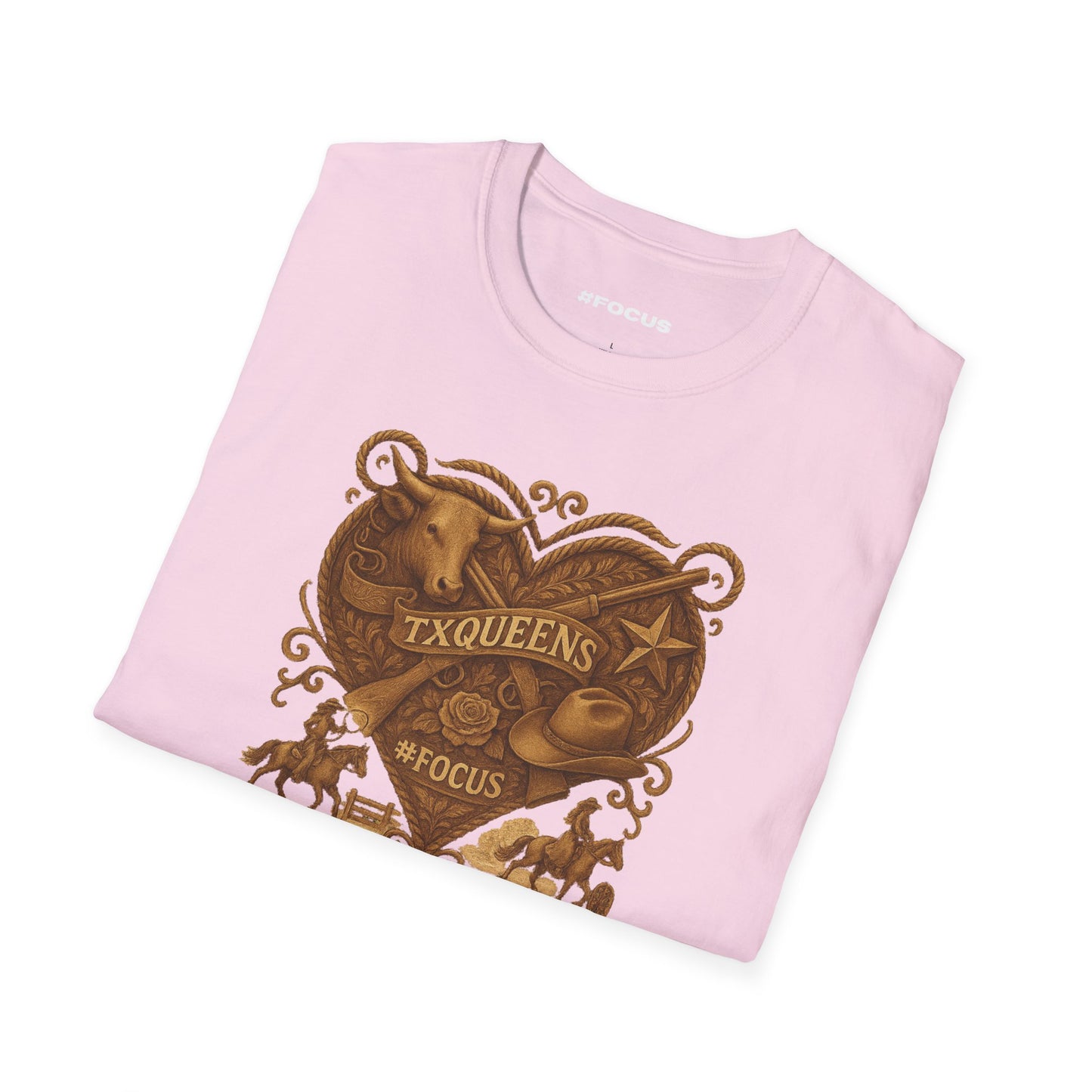 Texas Queens Graphic Tee | Soft Unisex T-Shirt, Trendy Shirt for Women, Cute Gift for Queens, Birthday Celebration, Everyday Style. Women's