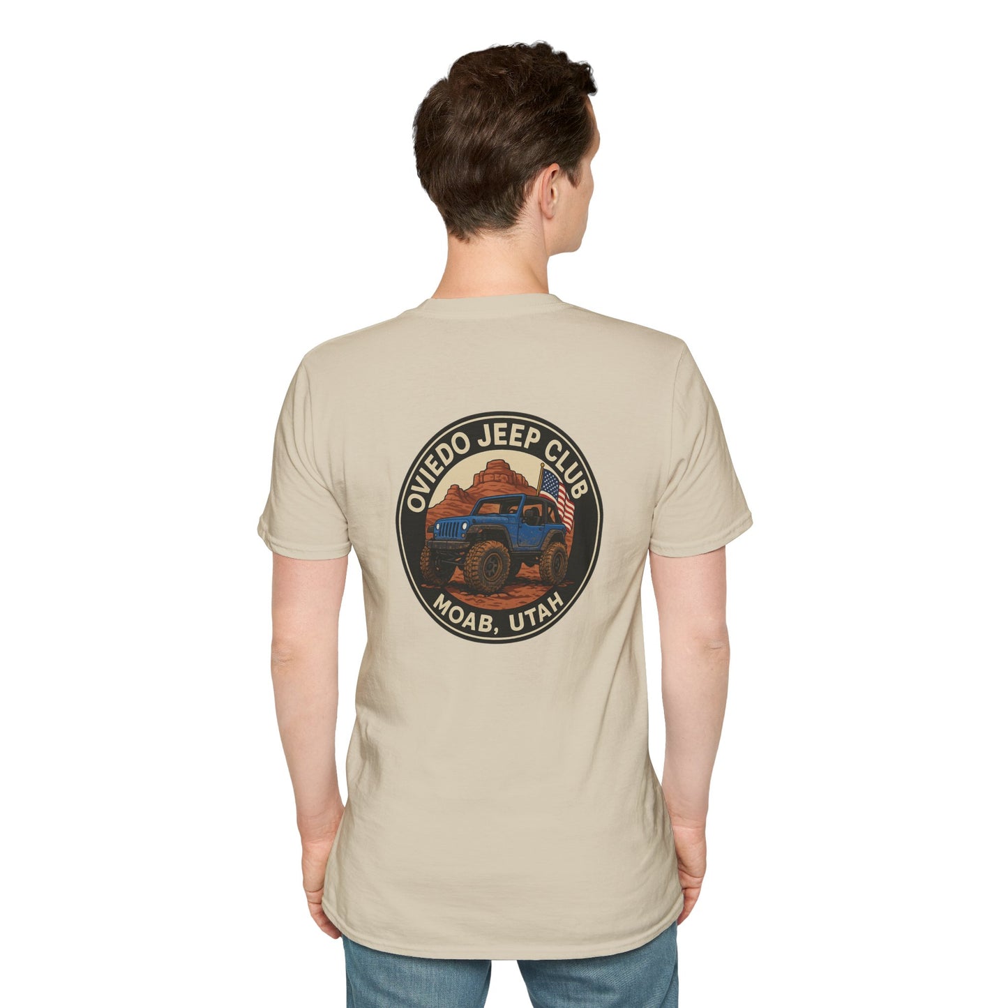 Oviedo Jeep Club Adventure Jeep Club Softstyle Unisex Tee