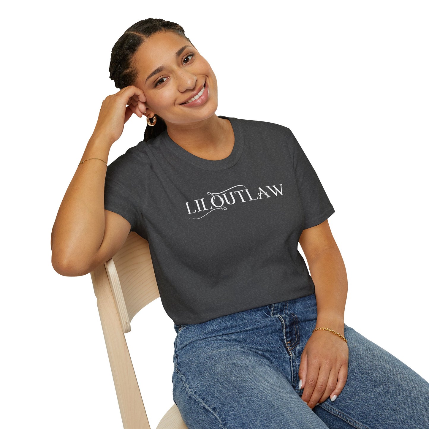 Lil Outlaw Graphic Tee, Music Lover Gift, Street Style Shirt, Casual Wear, Unisex Tshirt