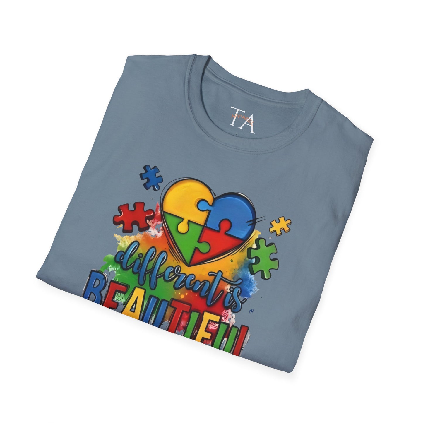 Autism Awareness Different is Beautiful T-Shirt