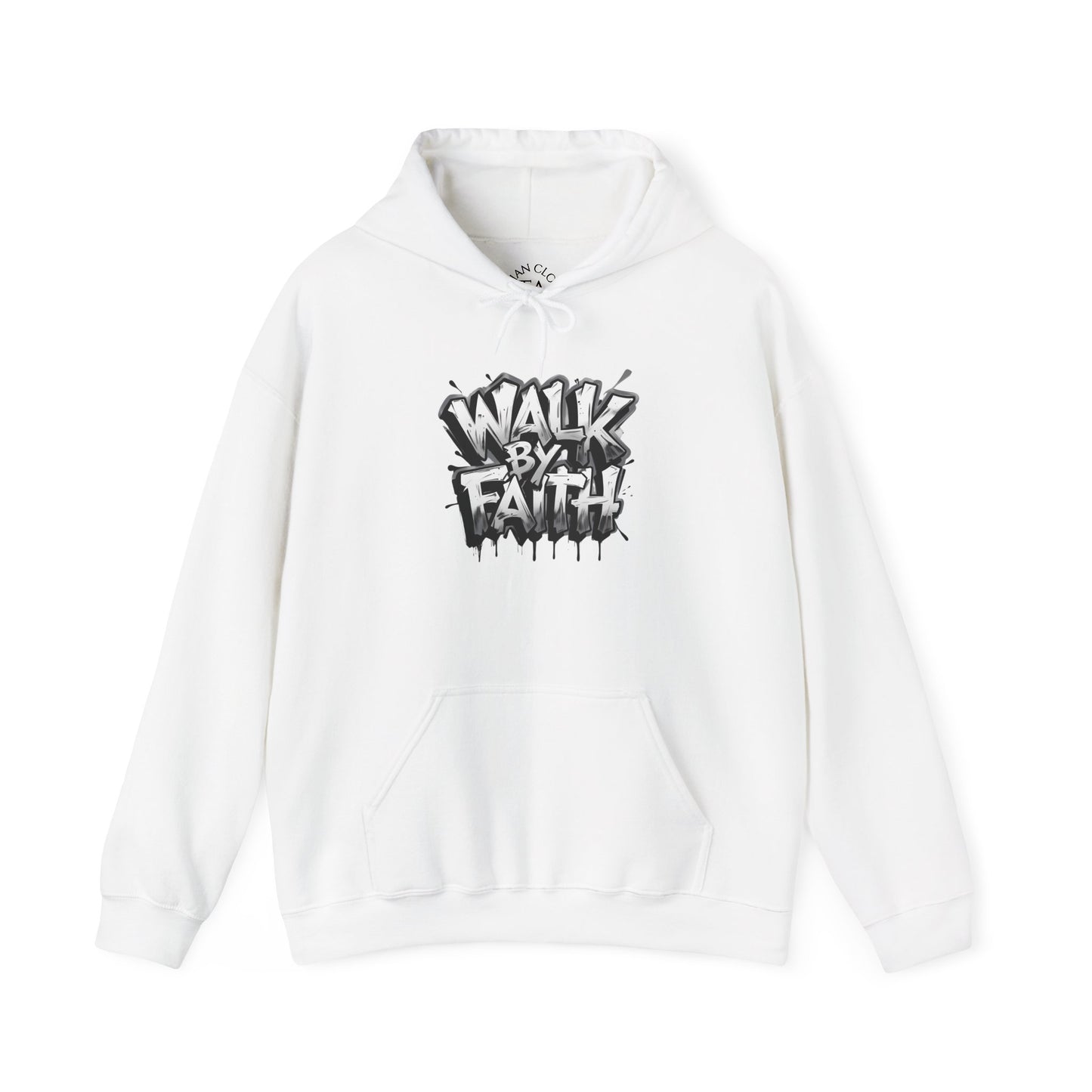 Faith Inspired Unisex Hoodie - 'Walk by Faith' Design