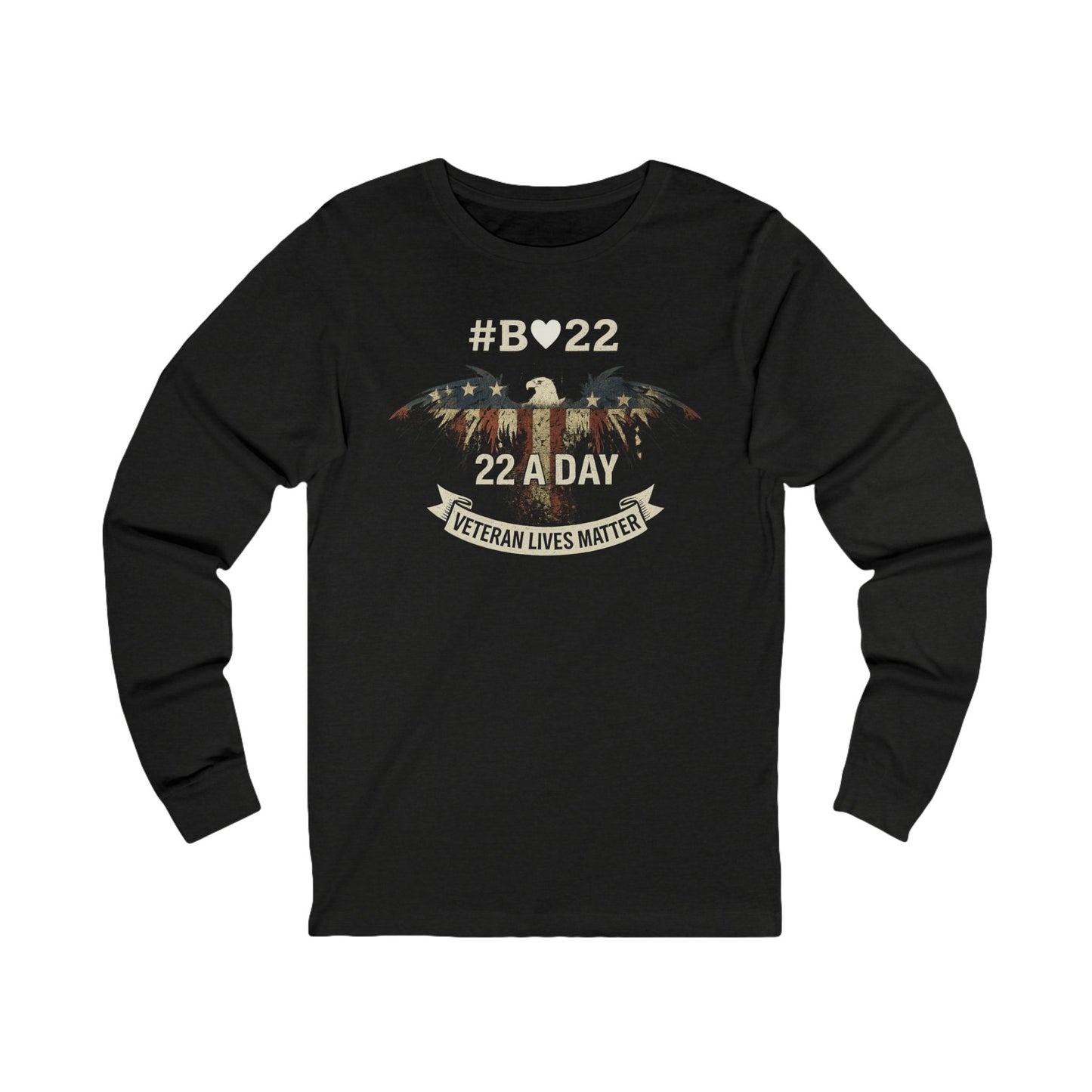 Unisex Long Sleeve Tee - Veteran Lives Matter Shirt, Comfortable Casual Wear, Memorial Day Gift, Patriotic Apparel, Support Mental [...]