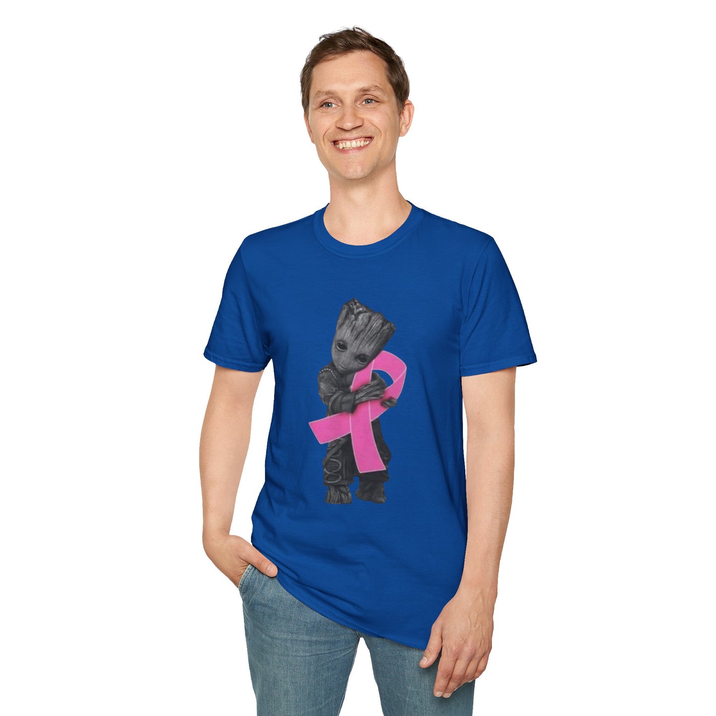 Breast Cancer Awareness Unisex T-Shirt, Groot Graphic Tee
