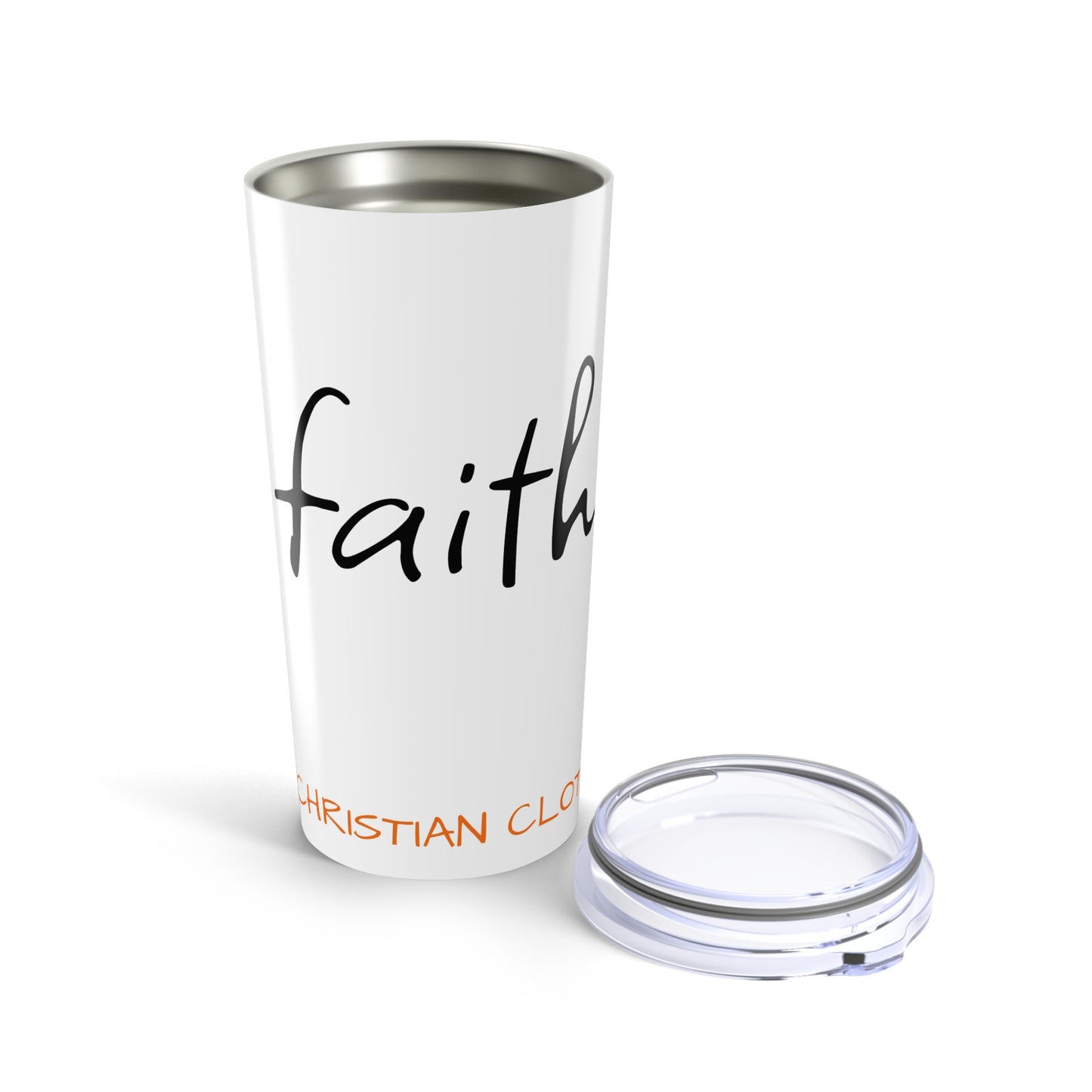 Tumbler 20oz Inspirational Faith Travel Mug, Motivational Drinkware, Gift for Encouragement, Christian Gifts for Her