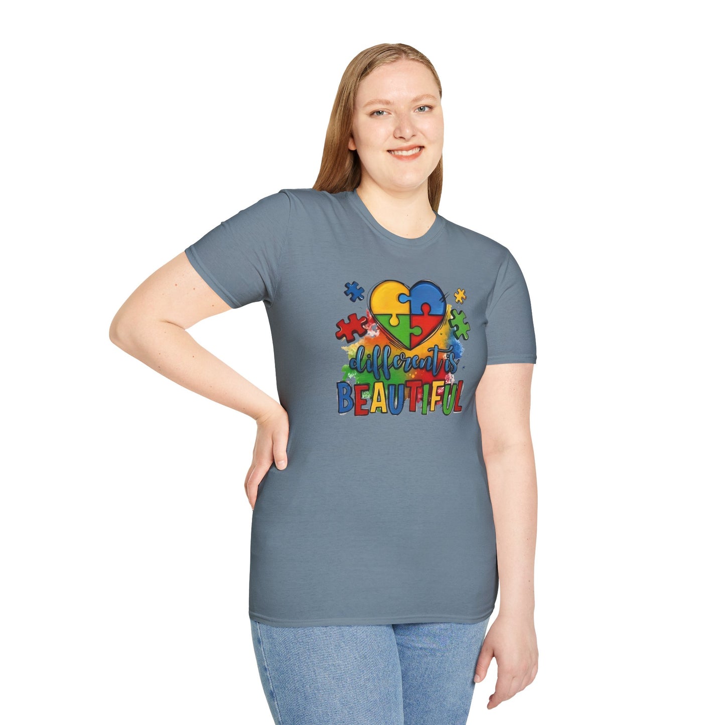 Autism Awareness Different is Beautiful T-Shirt