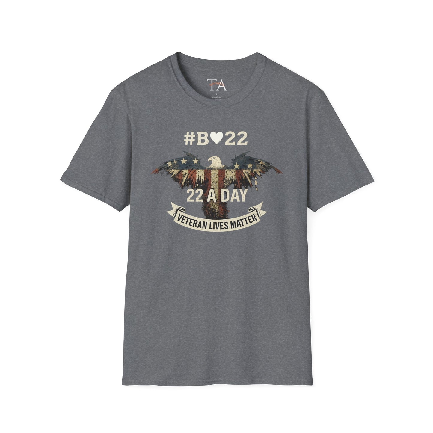 #B🤍22 Veteran Lives Matter T-Shirt