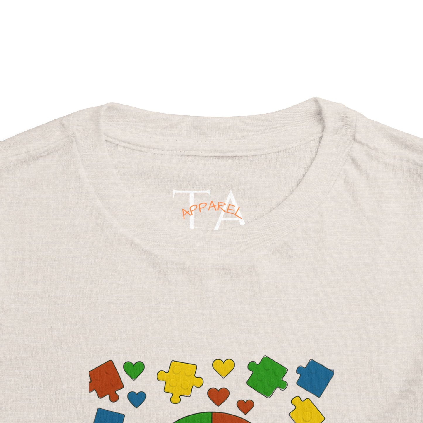 Autism Inspirational Tee - 'Fearfully and Wonderfully Made' - Toddler T-Shirt -  Cute Gift for Kids, Baby Shower, Religious Celebrations