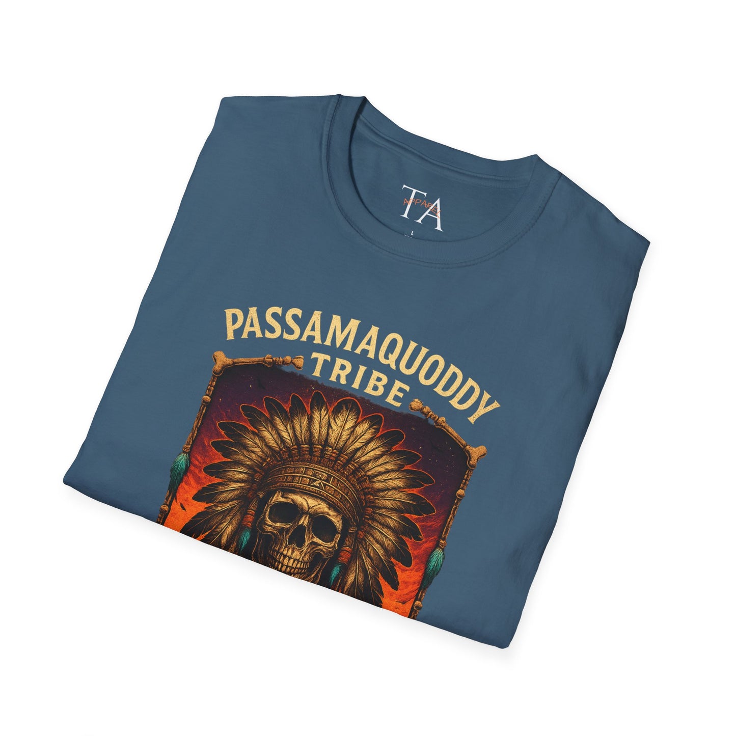 Tribal Graphic T-Shirt - Passamaquoddy Tribe Design4, Gift for Adventurers