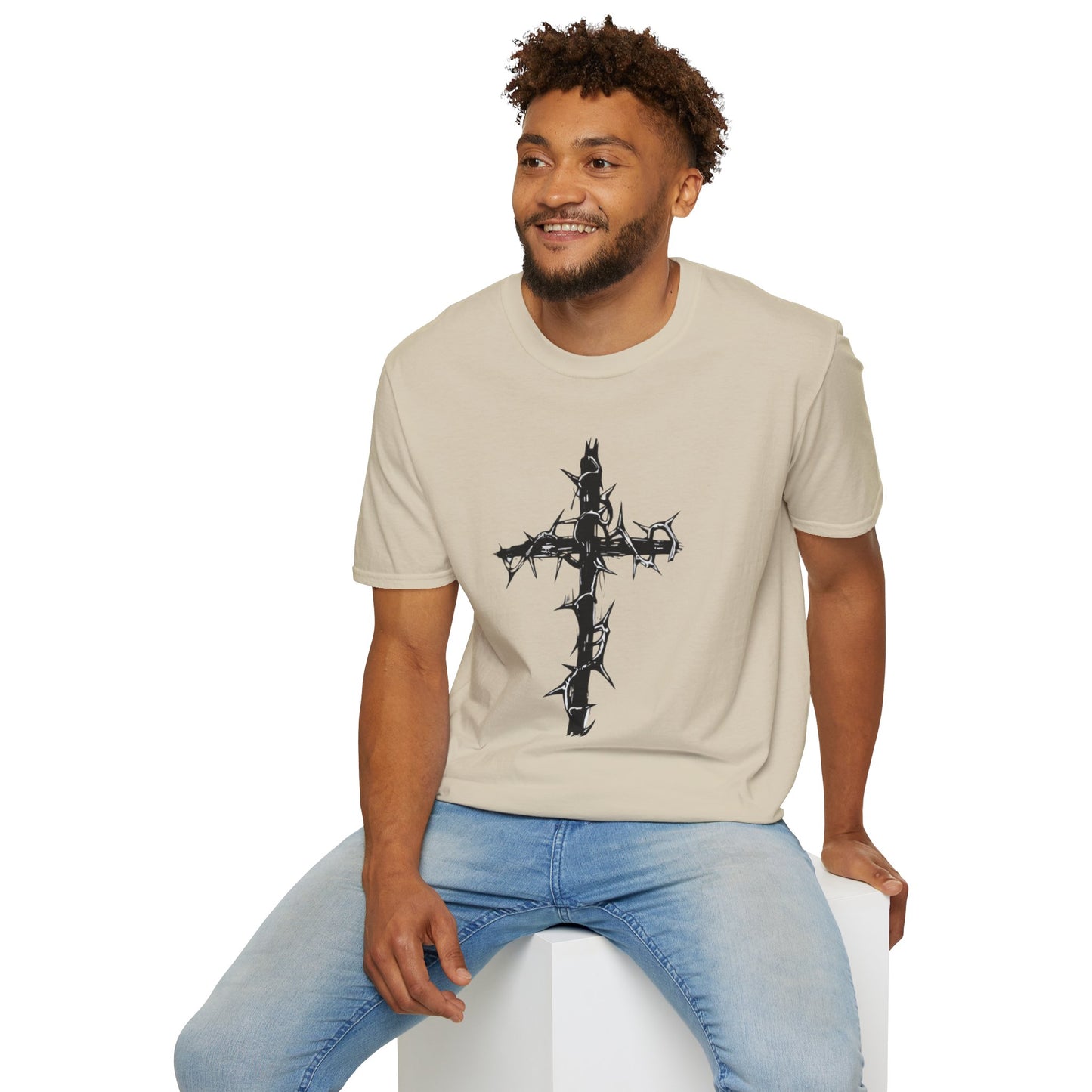 Faith Inspired Barbed Cross T-Shirt