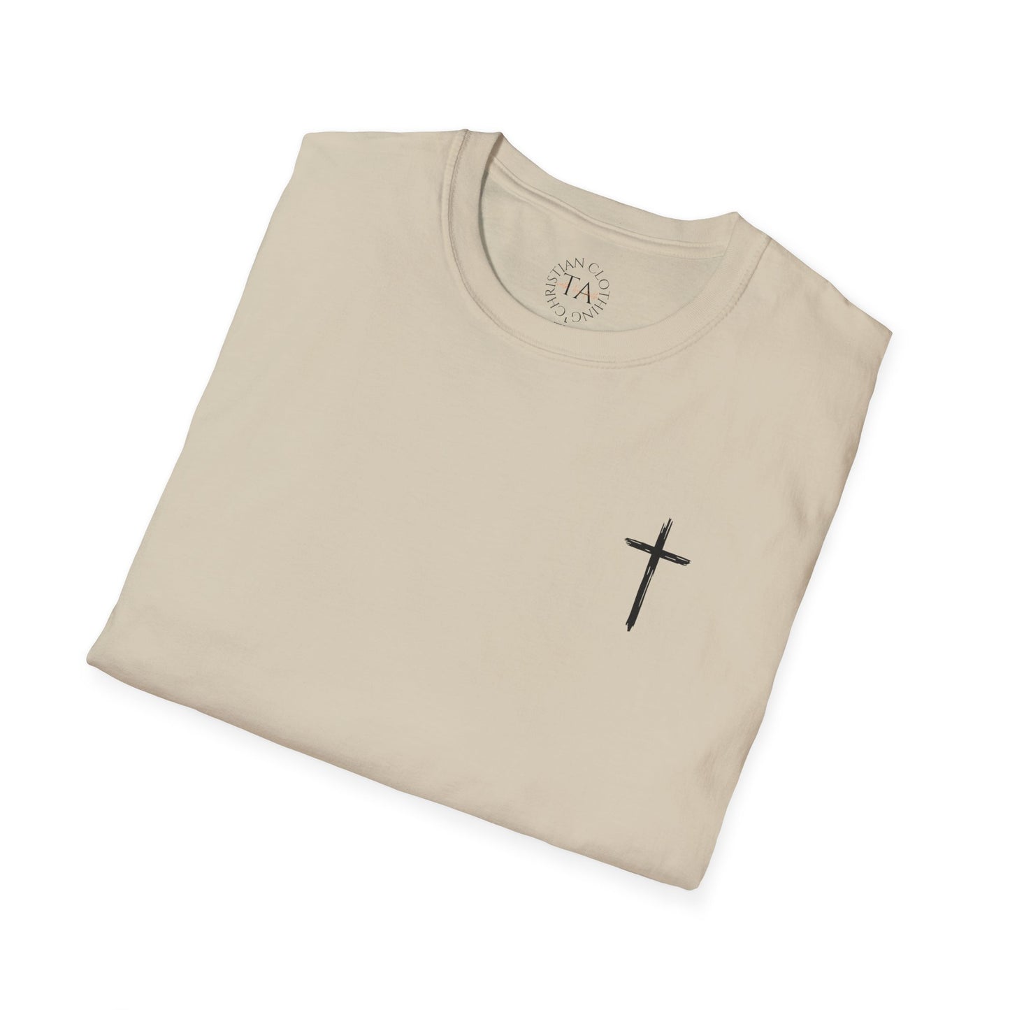 Faith Inspired Unisex Softstyle T-Shirt - 'BUT GOD' - Inspirational Gift for Believers