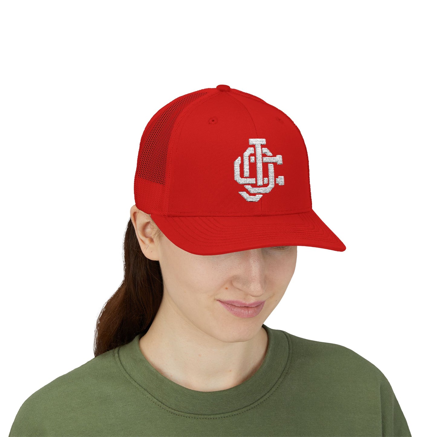 Oviedo Jeep Club Logo - Snapback Trucker Cap - Outdoor Fun Adjustable Hat