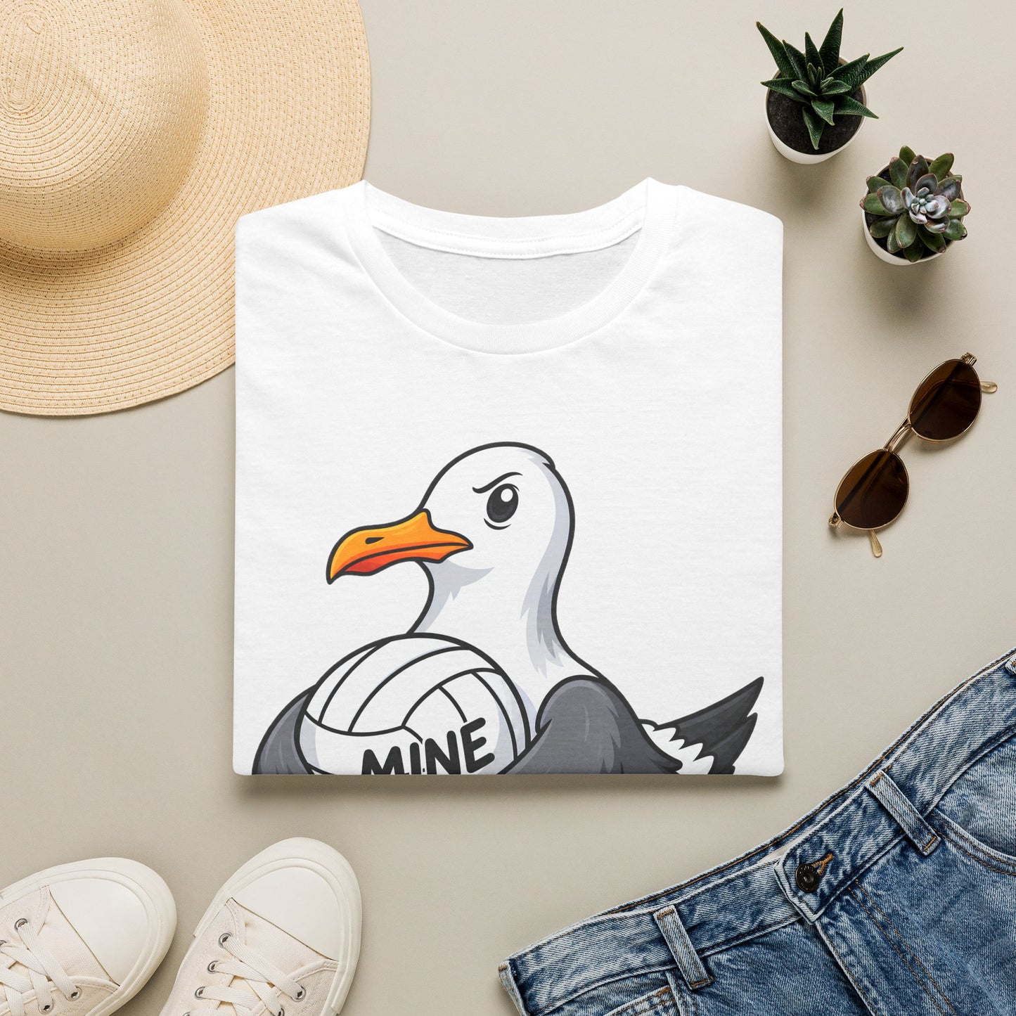 MINE Volleyball Seagull Gildan Softstyle® T-Shirt