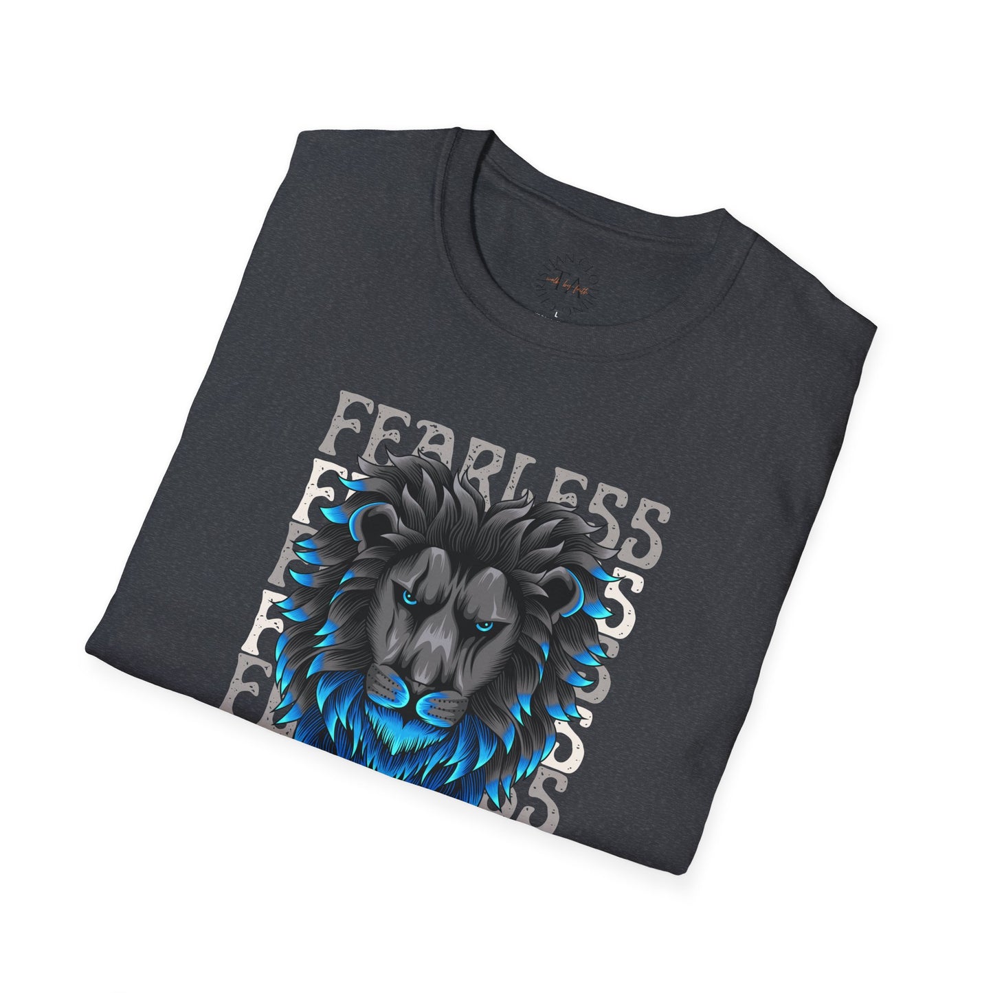 Fearless Lion Volleyball T-Shirt | Unisex Softstyle Tee