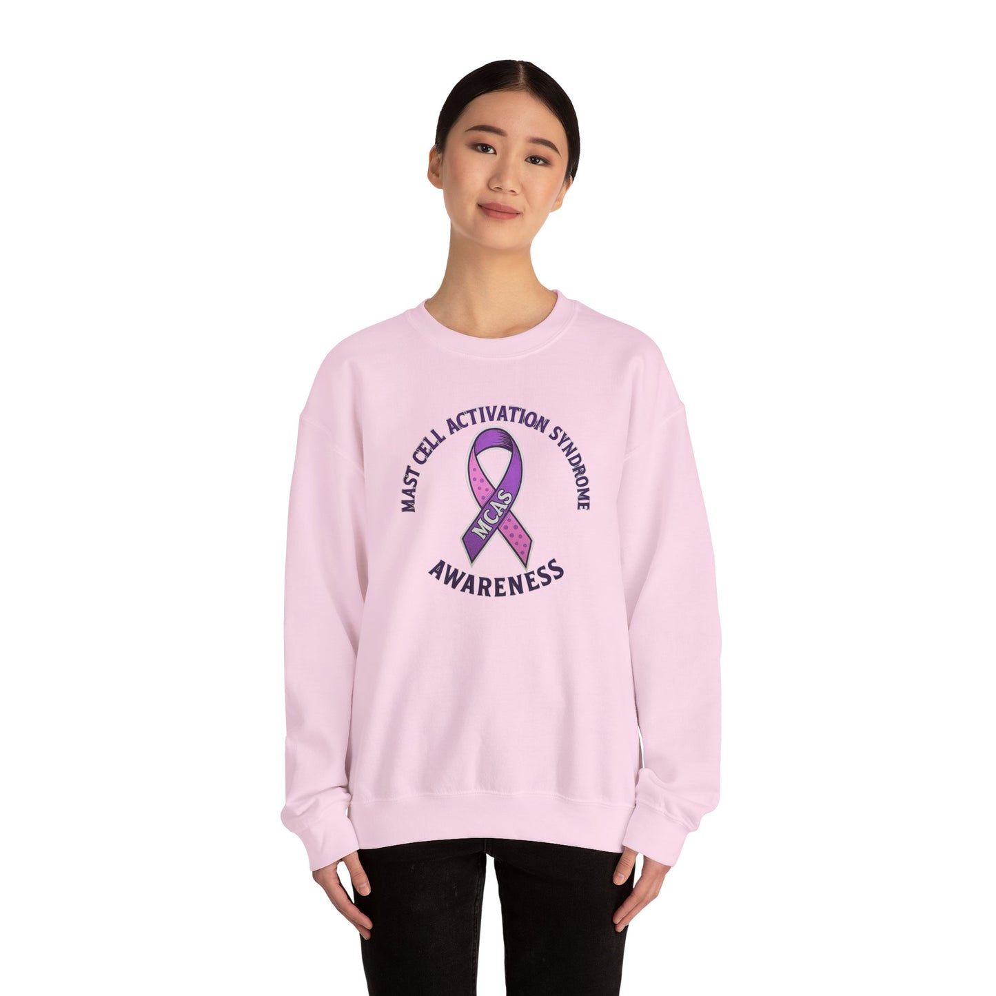 Mast Cell Activation Syndrome Awareness Crewneck Sweatshirt