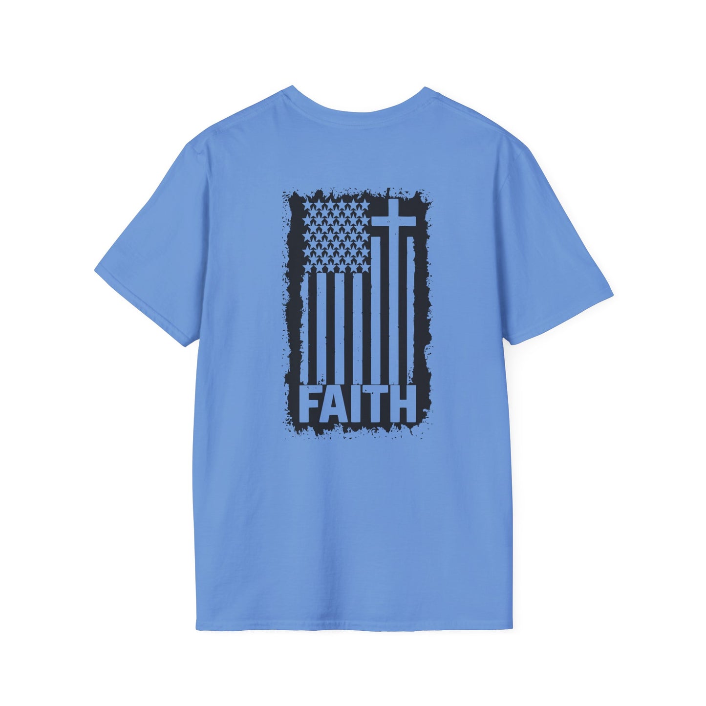Faith-Inspired American Flag T-Shirt