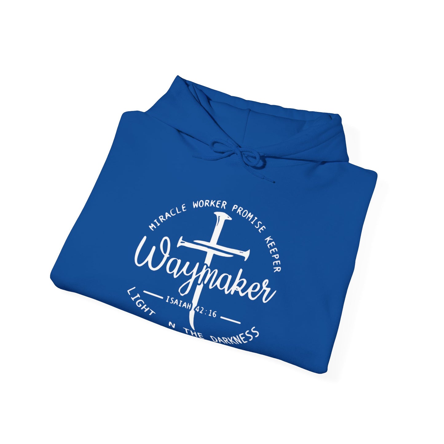 Faith Inspired Waymaker Hoodie - Cozy Sweatshirt for Faith Lovers and Celebrations