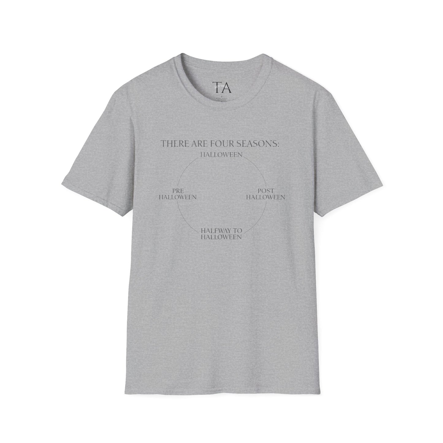 Halloween 4 Seasons Minimalist Unisex Tee
