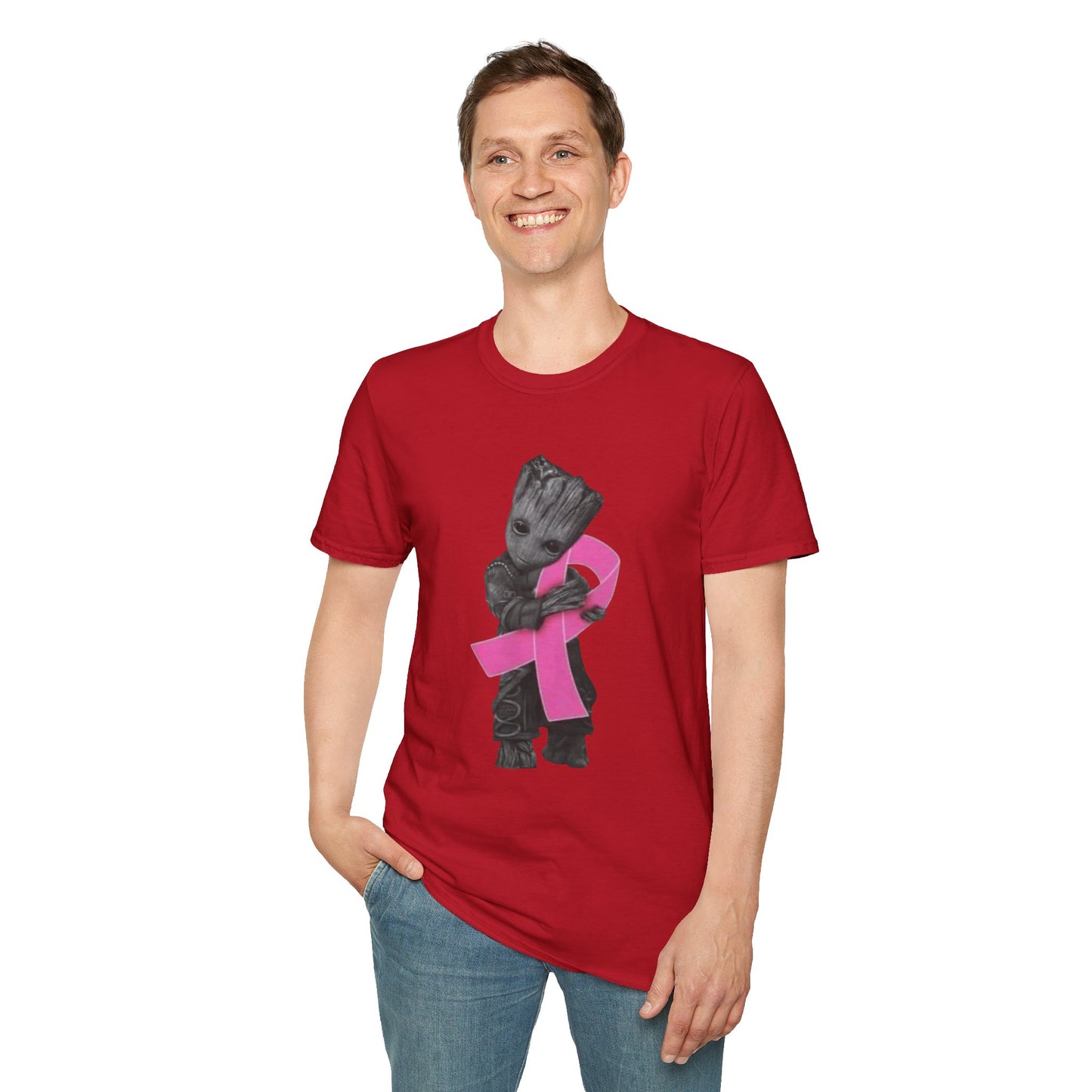 Breast Cancer Awareness Unisex T-Shirt, Groot Graphic Tee