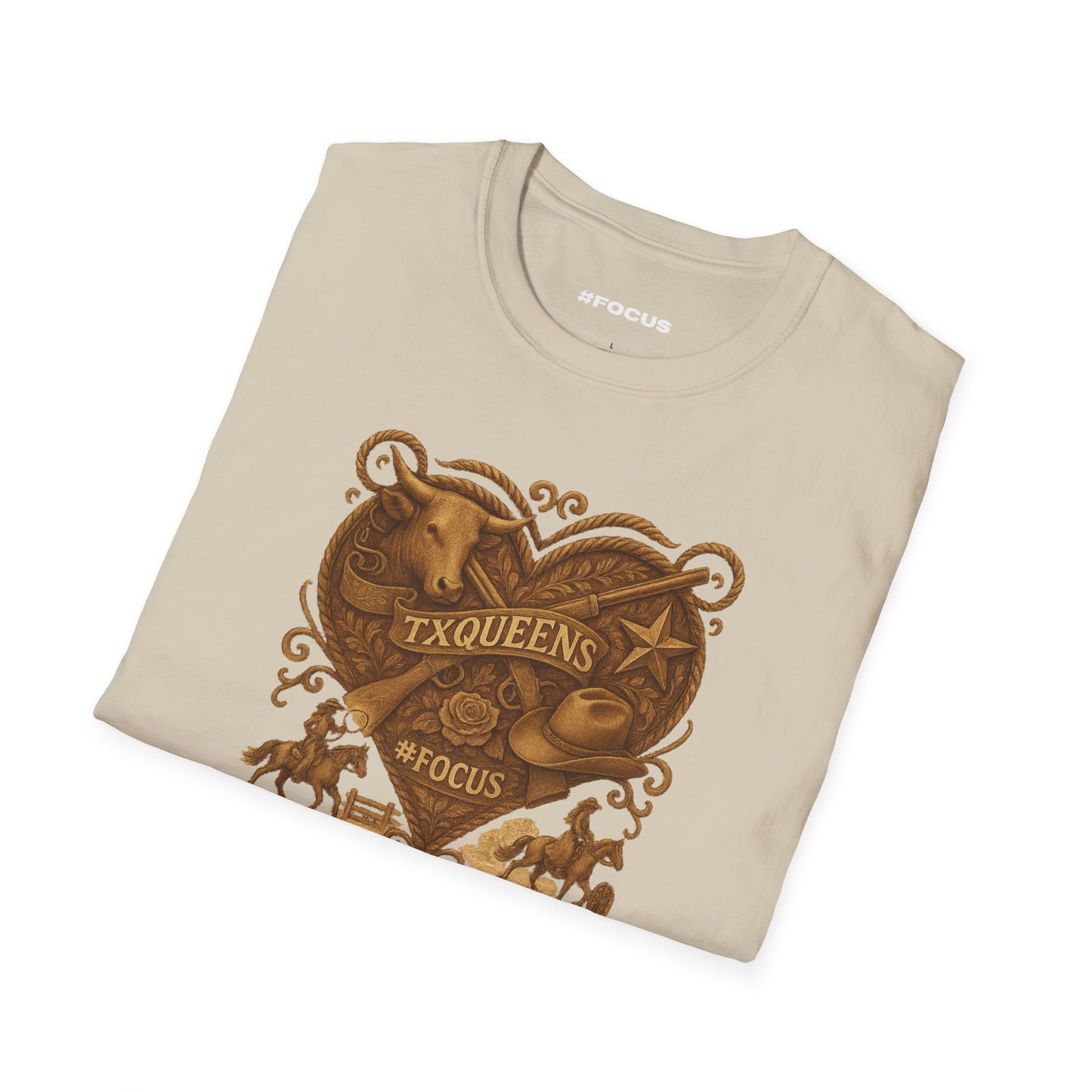 Texas Queens Graphic Tee | Soft Unisex T-Shirt, Trendy Shirt for Women, Cute Gift for Queens, Birthday Celebration, Everyday Style. Women's