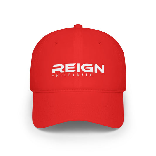 Volleyball Team Low Profile Customizable Baseball Cap - REIGN Design