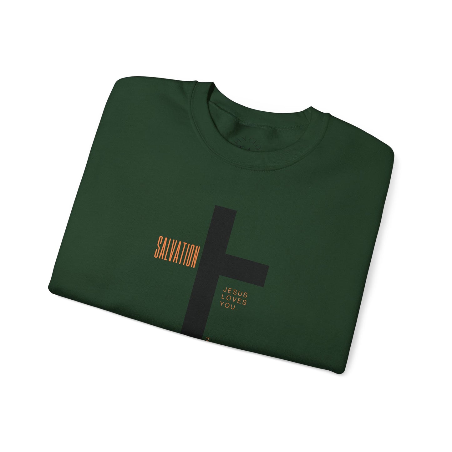 Faith Inspired Salvation Cross Sweatshirt