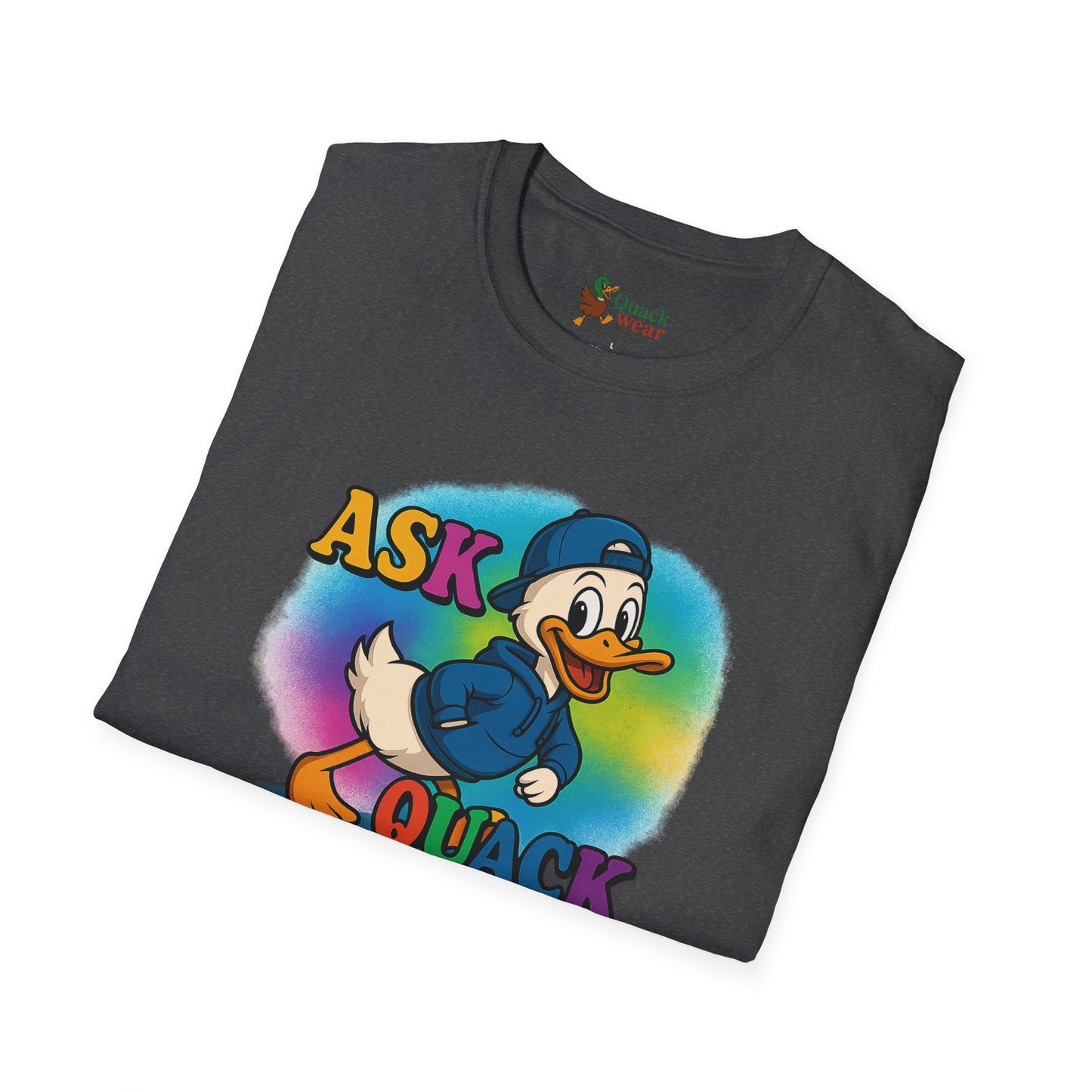 Ask Quack Quirky Duck Humor T-Shirt